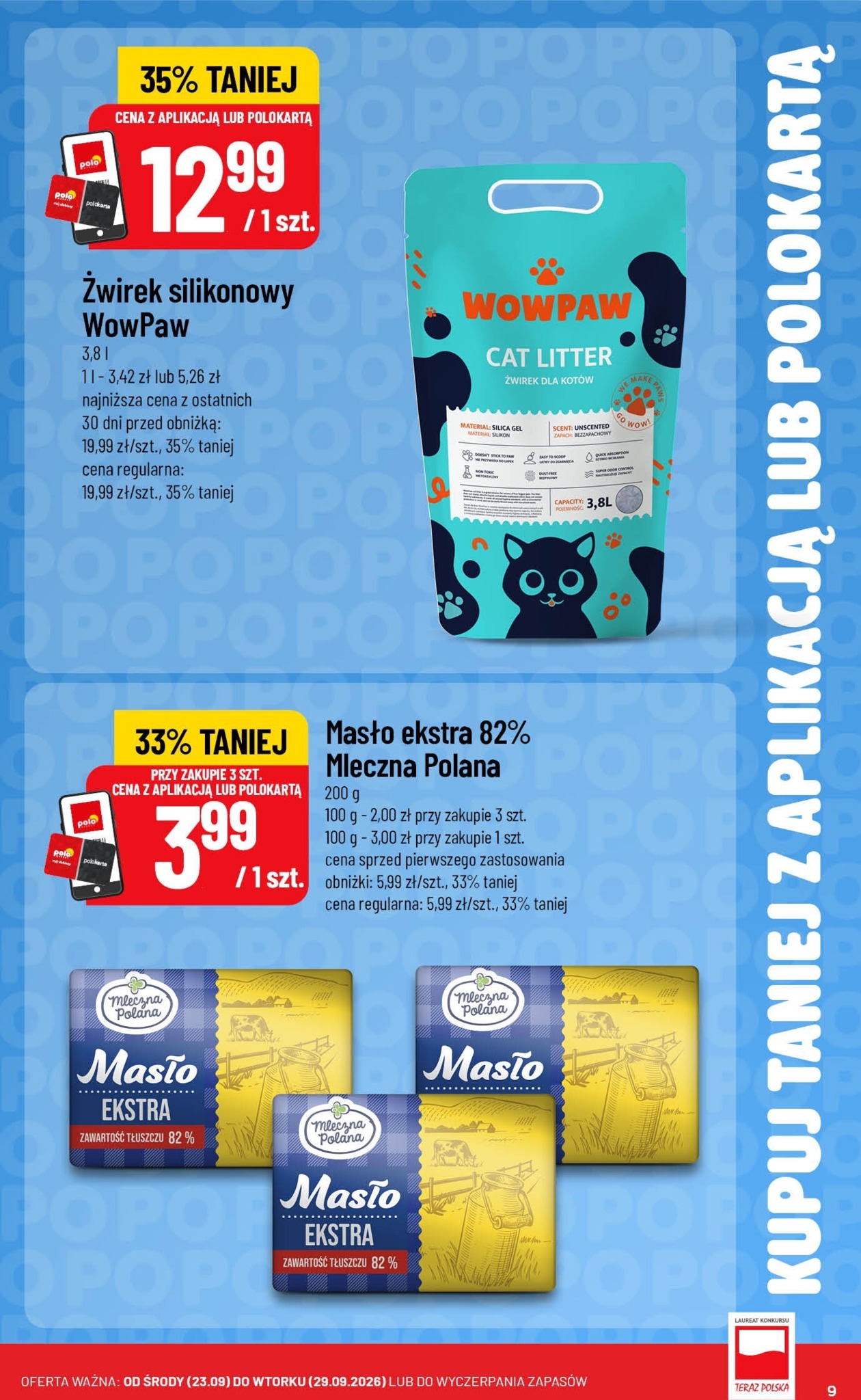 polomarket - Aktualna gazetka POLO market - Kupuj taniej z POLOappką ważna od 23.09.2026 do 29.09.2026 - page: 9