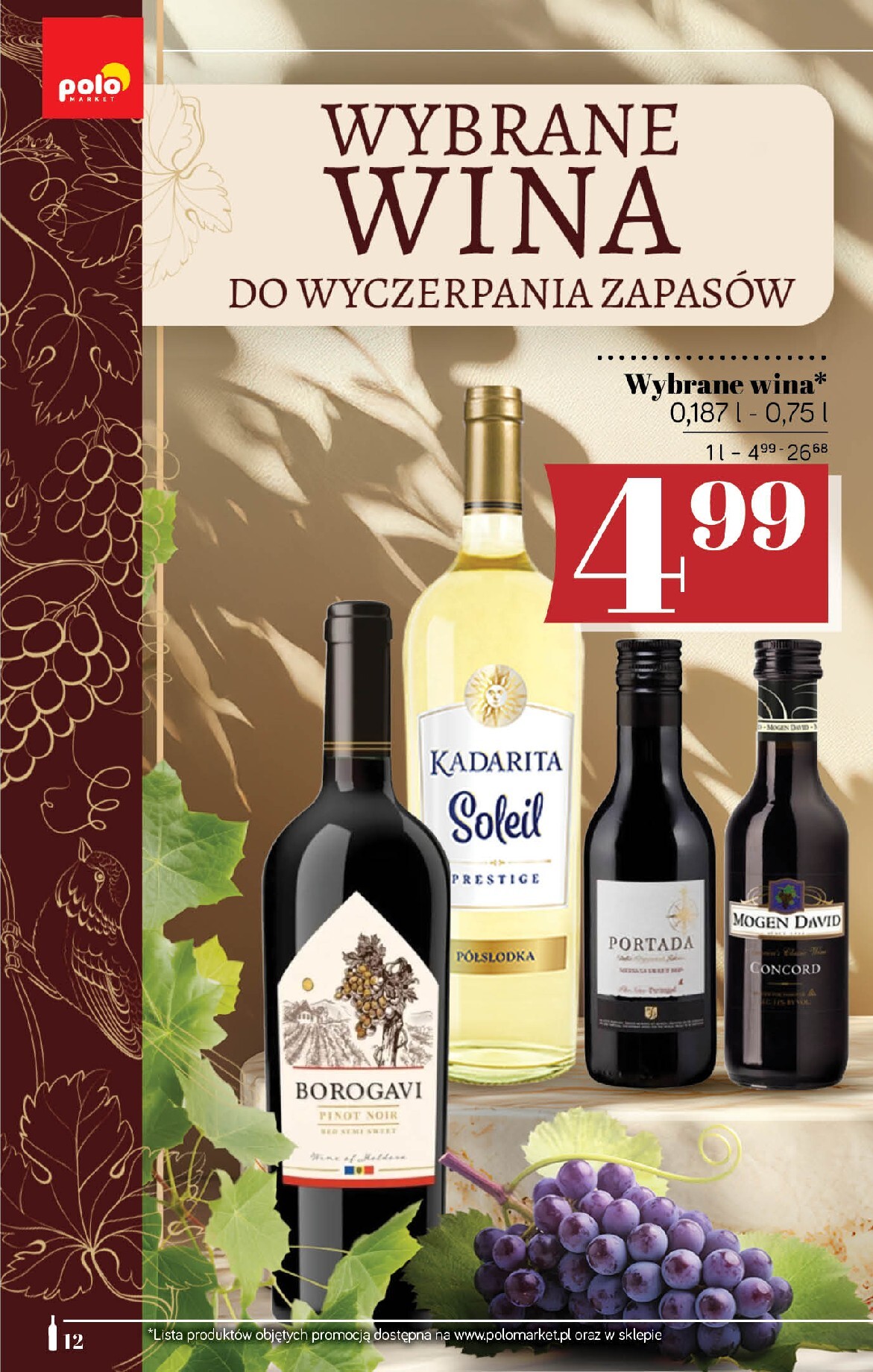 polomarket - Aktualna gazetka POLO market - Katalog Alkoholi ważna od 24.09.2026 do 07.10.2026 - page: 12