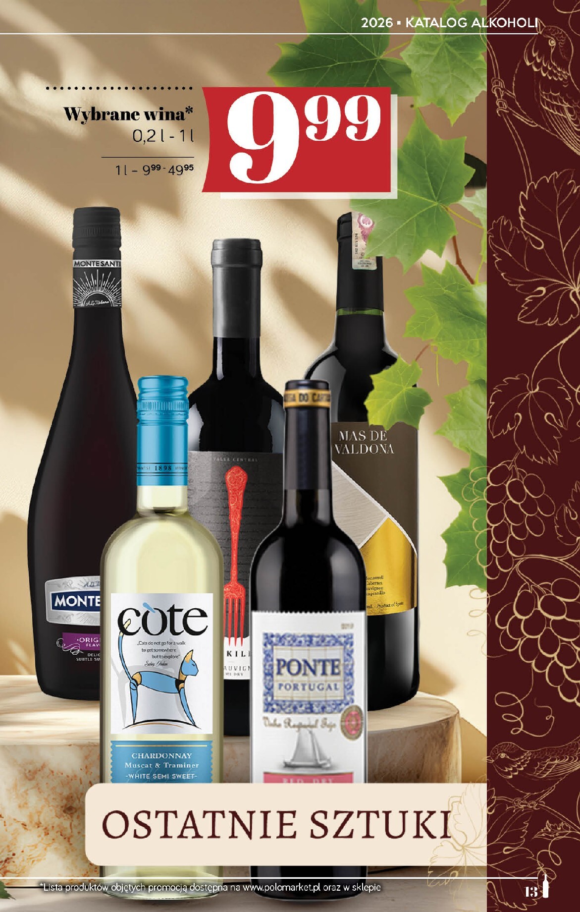 polomarket - Aktualna gazetka POLO market - Katalog Alkoholi ważna od 24.09.2026 do 07.10.2026 - page: 13