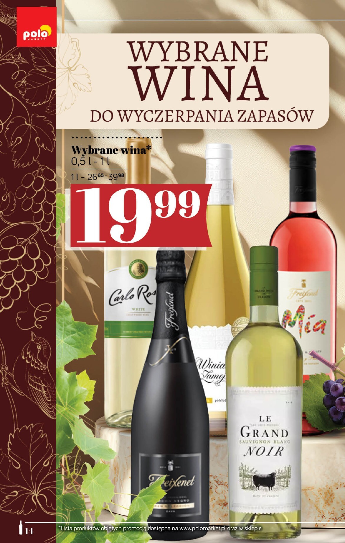 polomarket - Aktualna gazetka POLO market - Katalog Alkoholi ważna od 24.09.2026 do 07.10.2026 - page: 14