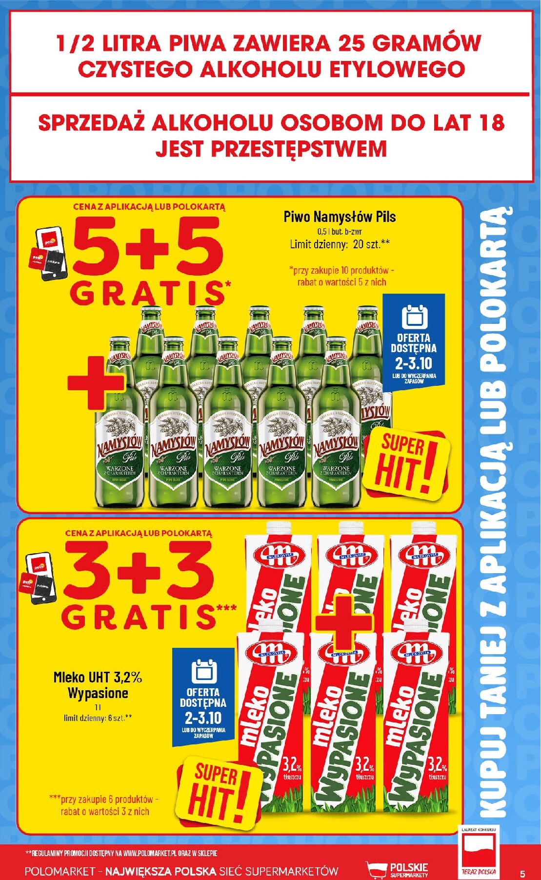 polomarket - Aktualna gazetka POLO market - Katalog Kupuj taniej ważna od 30.09.2026 do 06.10.2026 - page: 5