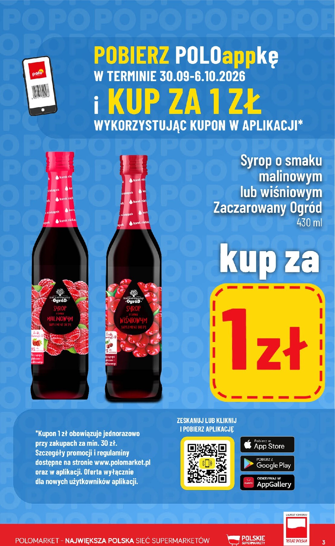 polomarket - Aktualna gazetka POLO market - Katalog Kupuj taniej ważna od 30.09.2026 do 06.10.2026 - page: 3