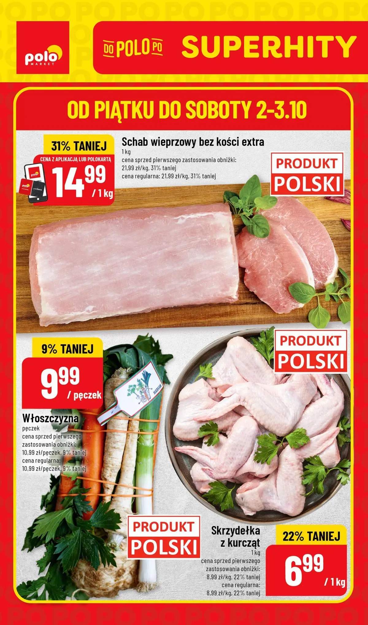 polomarket - Aktualna gazetka POLO market - SuperHity do soboty ważna od 02.10.2026 do 03.10.2026 - page: 1