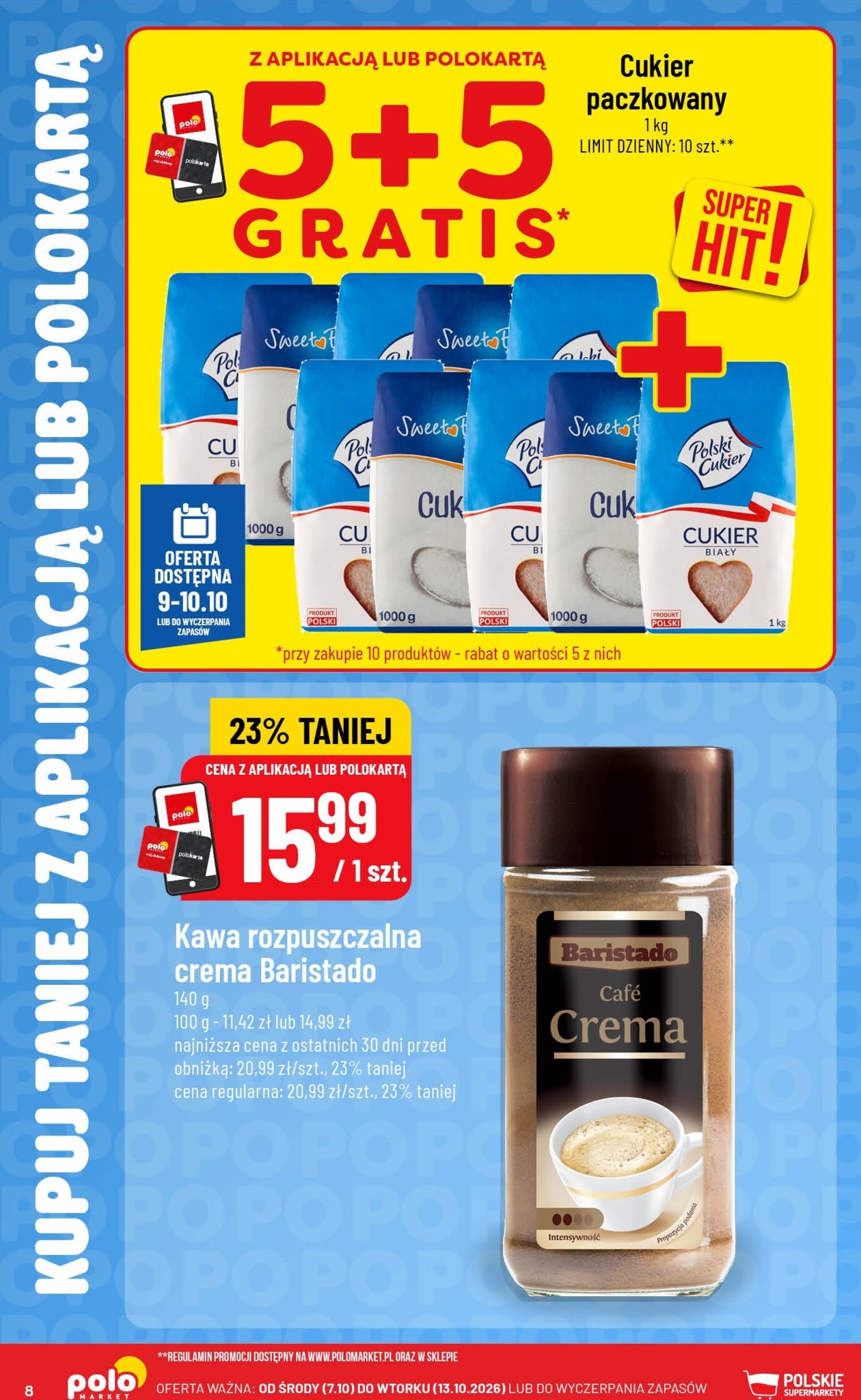 polomarket - Nowa gazetka POLO market - Kupuj Taniej z Aplikacją lub Polokartą ważna od 07.10.2026 do 13.10.2026 - page: 8