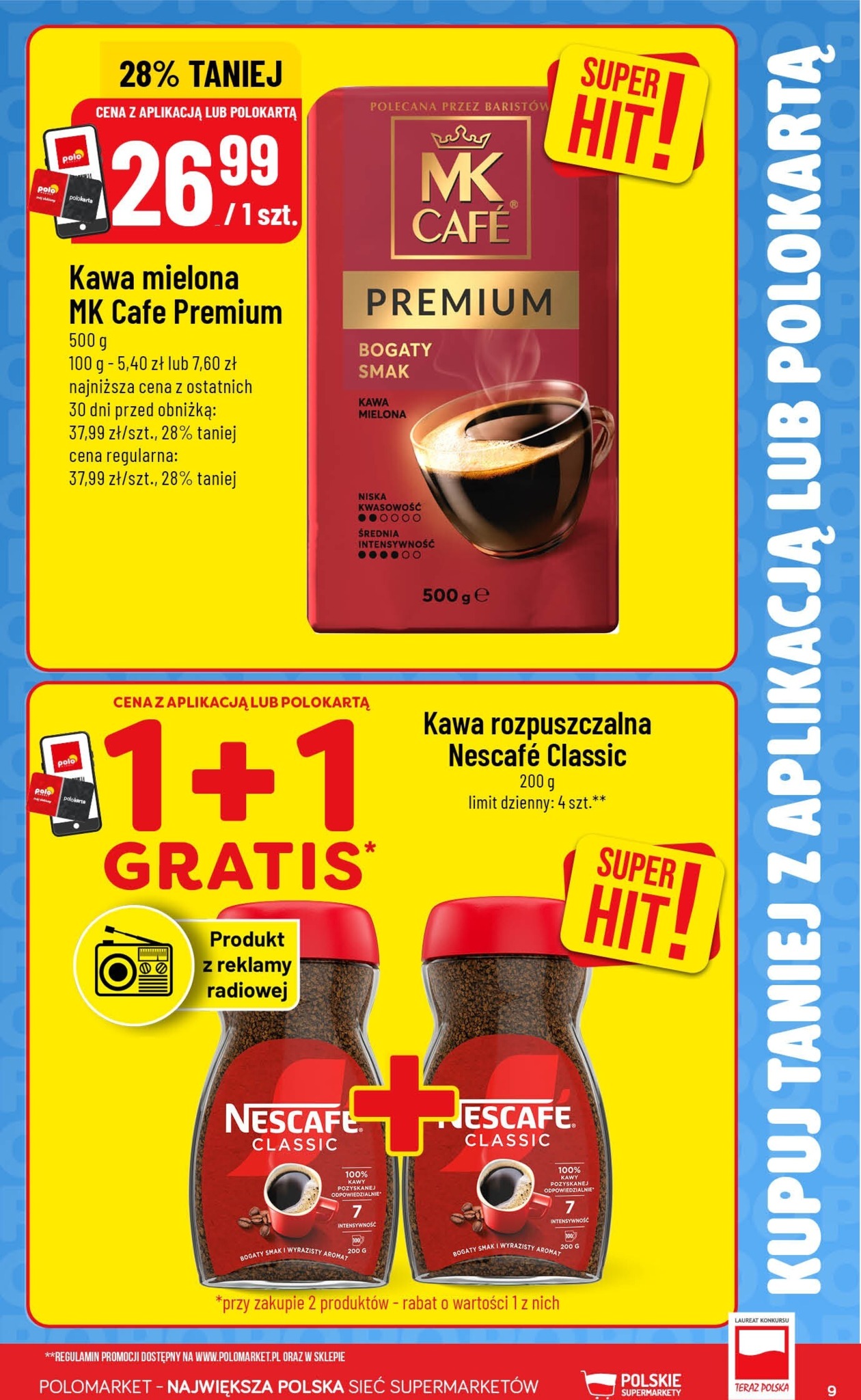 polomarket - Nowa gazetka POLO market - Kupuj Taniej z Aplikacją lub Polokartą ważna od 07.10.2026 do 13.10.2026 - page: 9