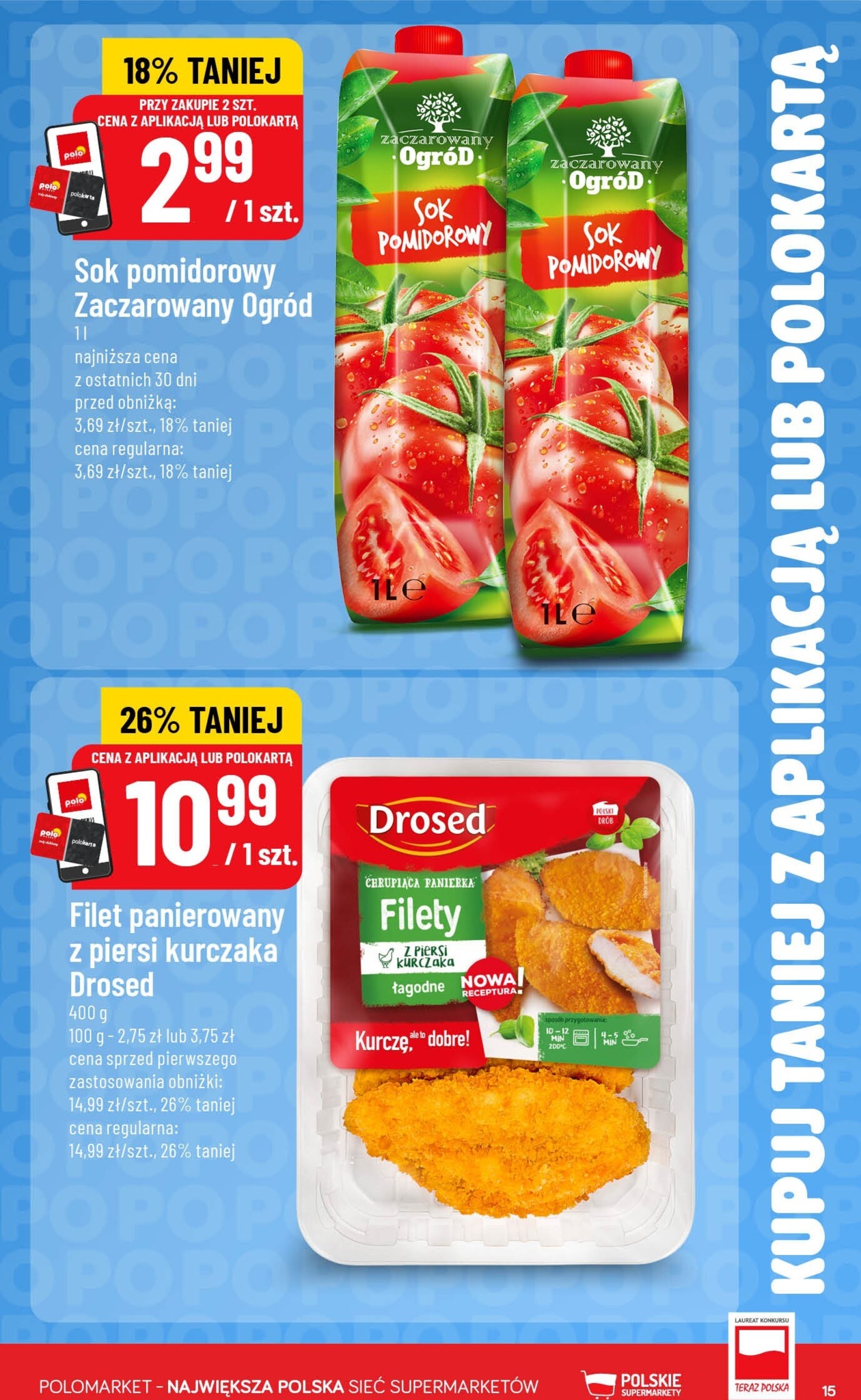 polomarket - Nowa gazetka POLO market - Kupuj Taniej z Aplikacją lub Polokartą ważna od 07.10.2026 do 13.10.2026 - page: 15