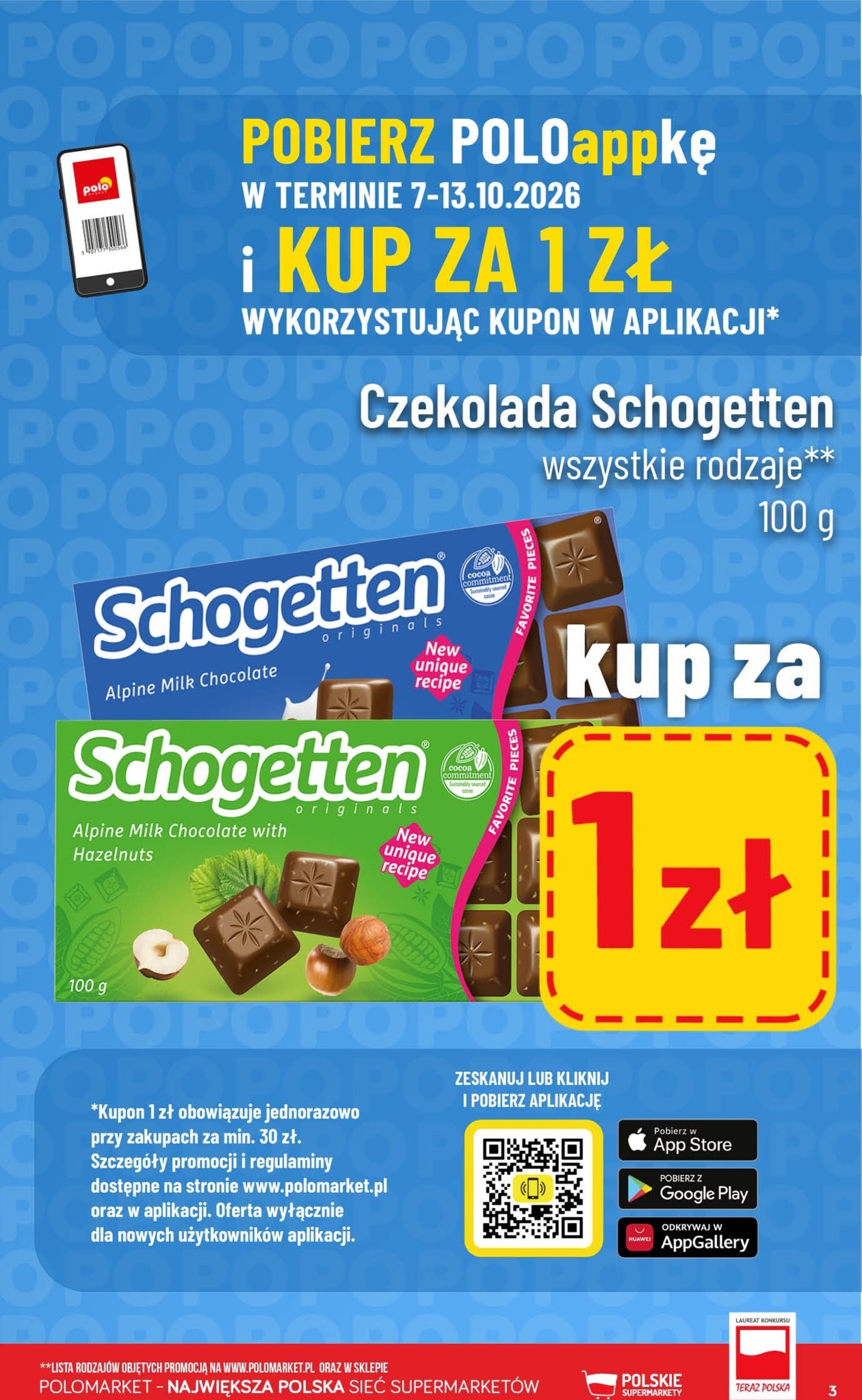 polomarket - Nowa gazetka POLO market - Kupuj Taniej z Aplikacją lub Polokartą ważna od 07.10.2026 do 13.10.2026 - page: 3