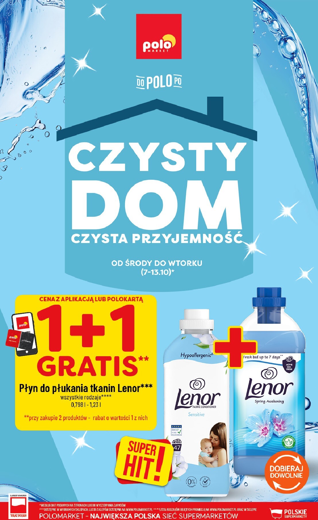 polomarket - Nowa gazetka POLO market - Czysty Dom ważna od 07.10.2026 do 13.10.2026