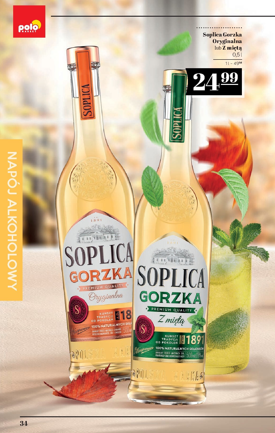 polomarket - Nowa gazetka POLO market - Katalog alkoholi ważna od 08.10.2026 do 21.10.2026 - page: 34