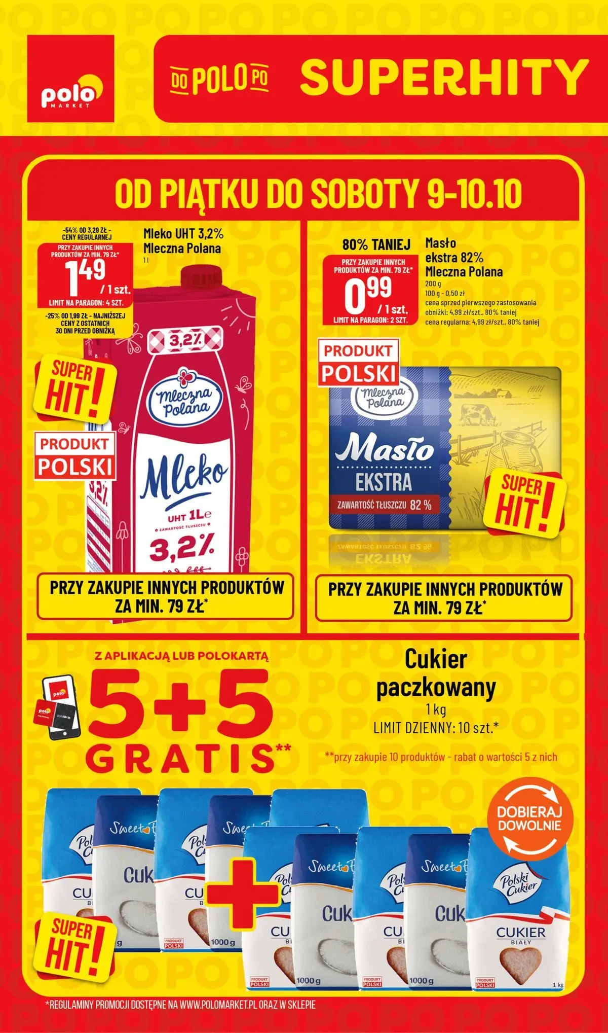polomarket - Aktualna gazetka POLO market - Super Hity ważna od 08.10.2026 do 10.10.2026 - page: 1