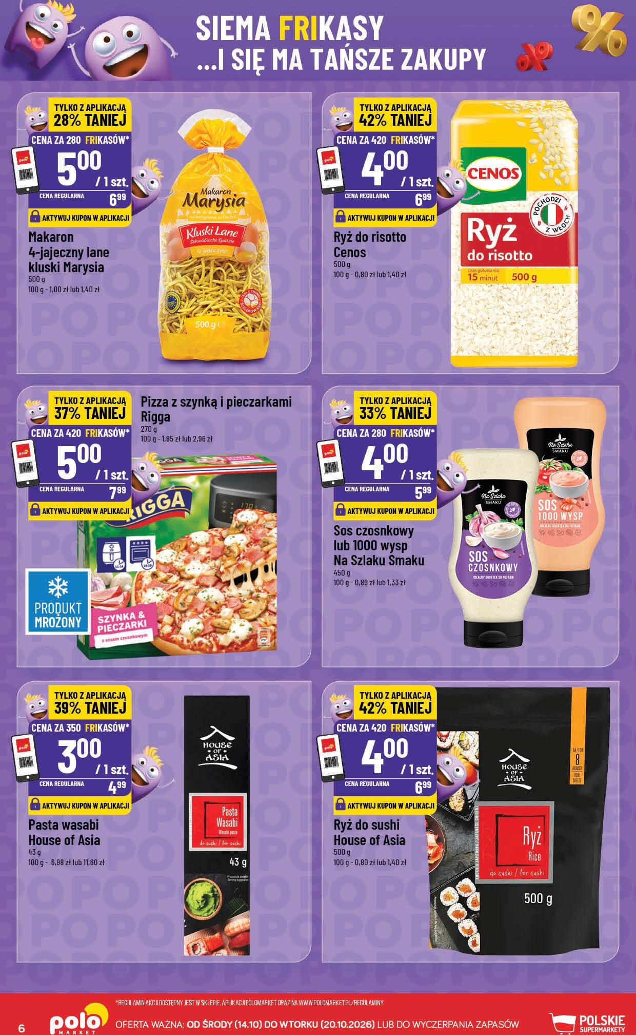 polomarket - Nowa gazetka POLO market - Frikasowe Hity ważna od 14.10.2026 do 20.10.2026 - page: 6