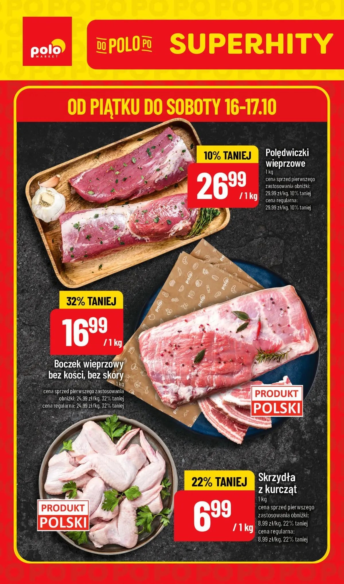polomarket - Nowa gazetka POLO market - Super Hity ważna od 16.10.2026 do 17.10.2026 - page: 1