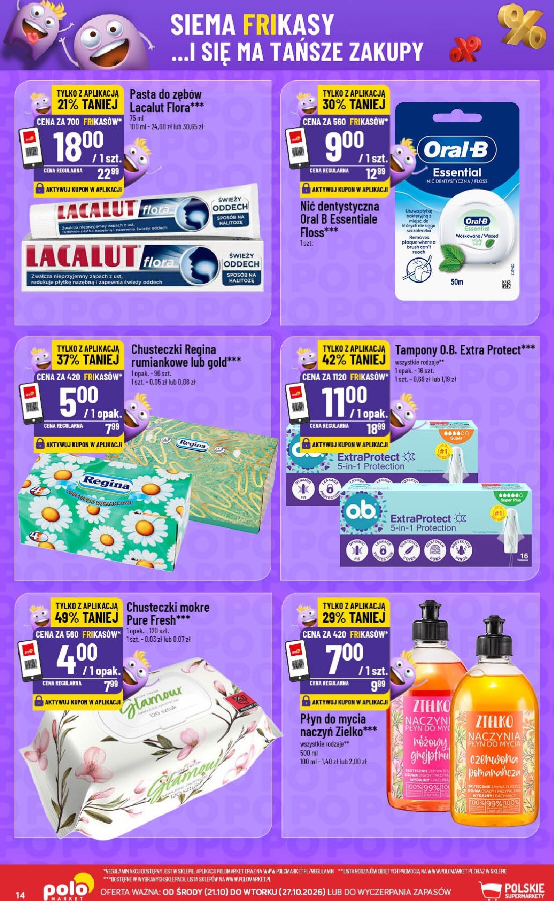 polomarket - Nowa gazetka POLO market - Frikasowe Hity ważna od 21.10.2026 do 27.10.2026 - page: 14
