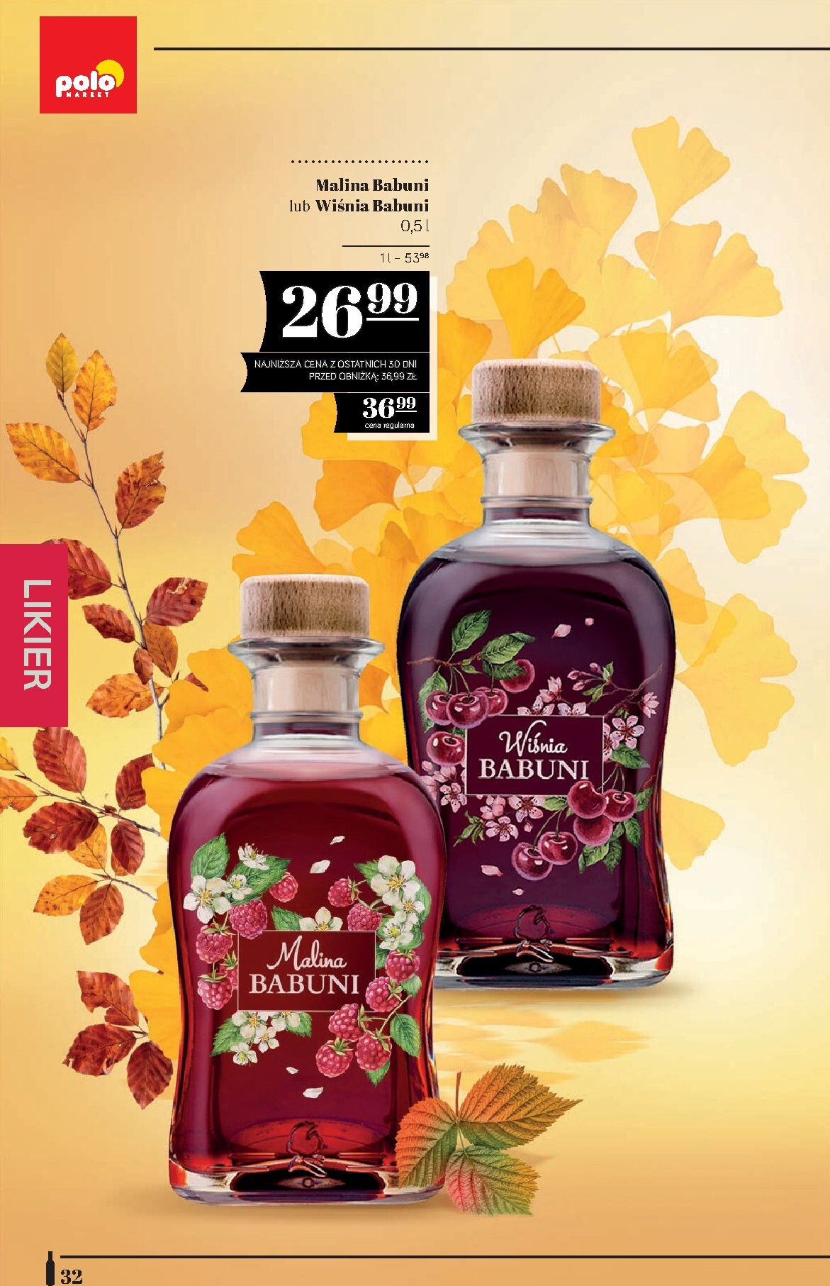 polomarket - Nowa gazetka POLO market - Katalog alkoholi ważna od 22.10.2026 do 04.11.2026 - page: 32