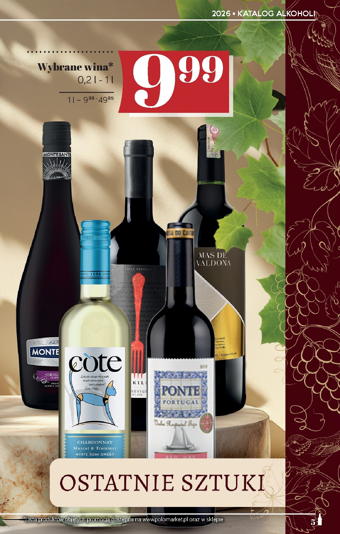 polomarket - Nowa gazetka POLO market - Katalog alkoholi ważna od 22.10.2026 do 04.11.2026 - page: 5