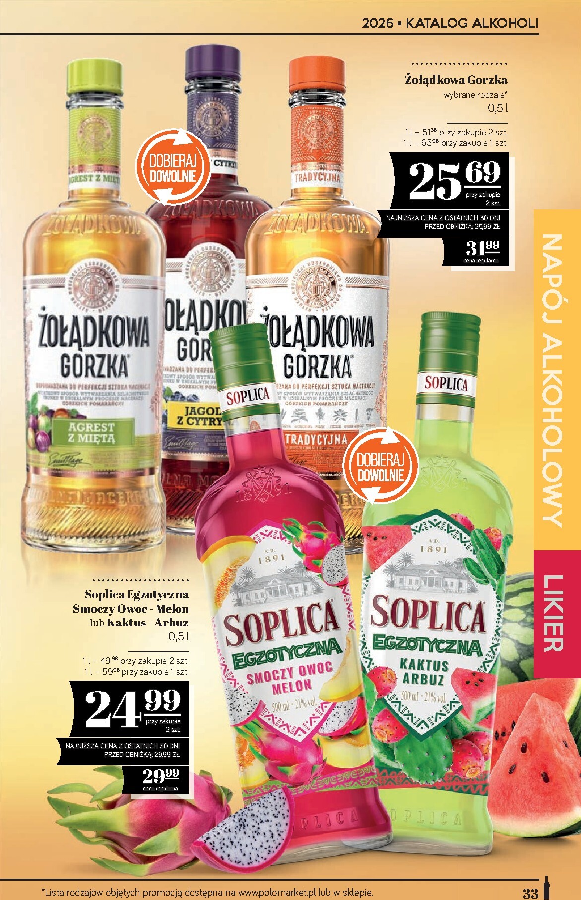 polomarket - Nowa gazetka POLO market - Katalog alkoholi ważna od 22.10.2026 do 04.11.2026 - page: 33