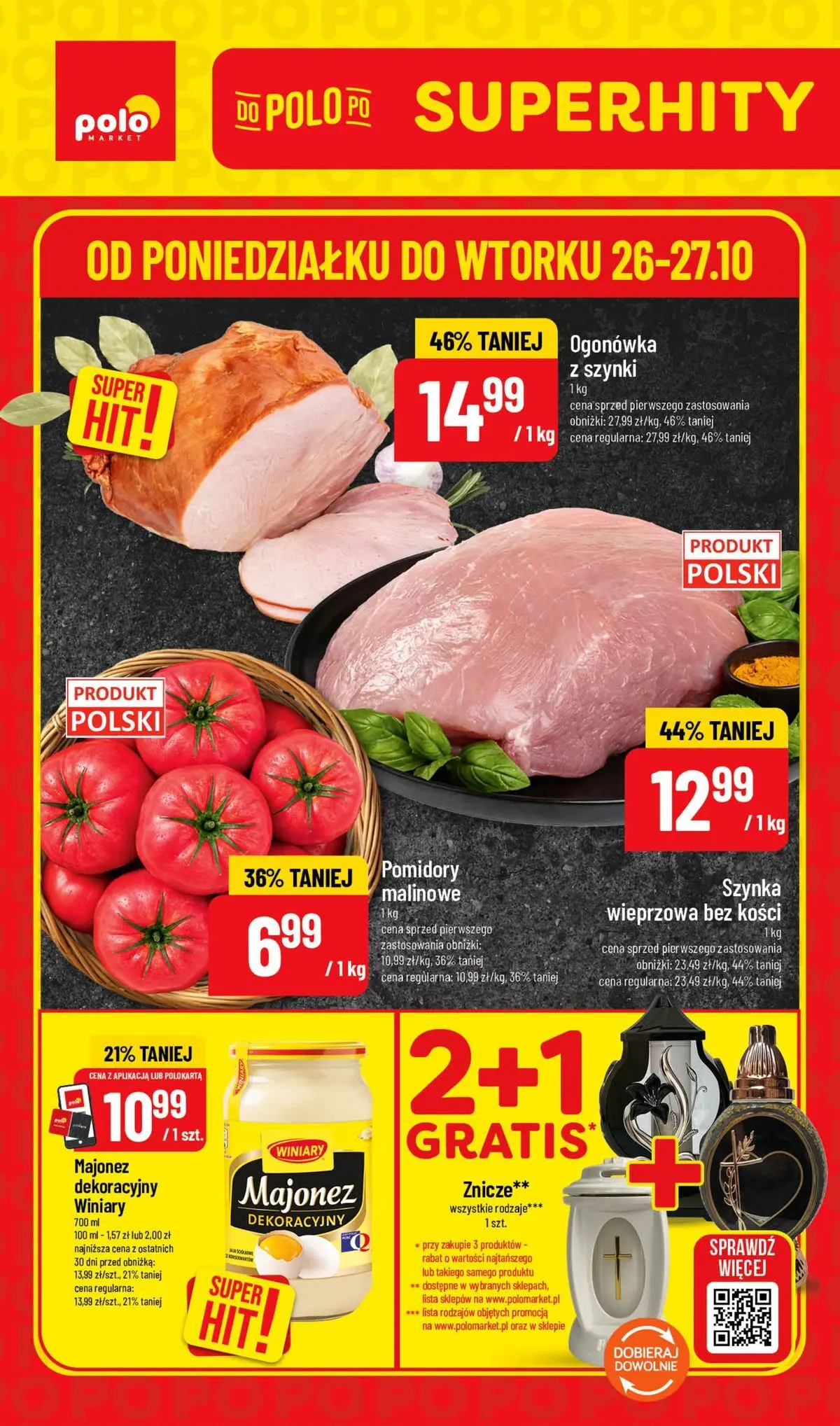 polomarket - Aktualna gazetka POLO market - Superhity ważna od 26.10.2026 do 27.10.2026