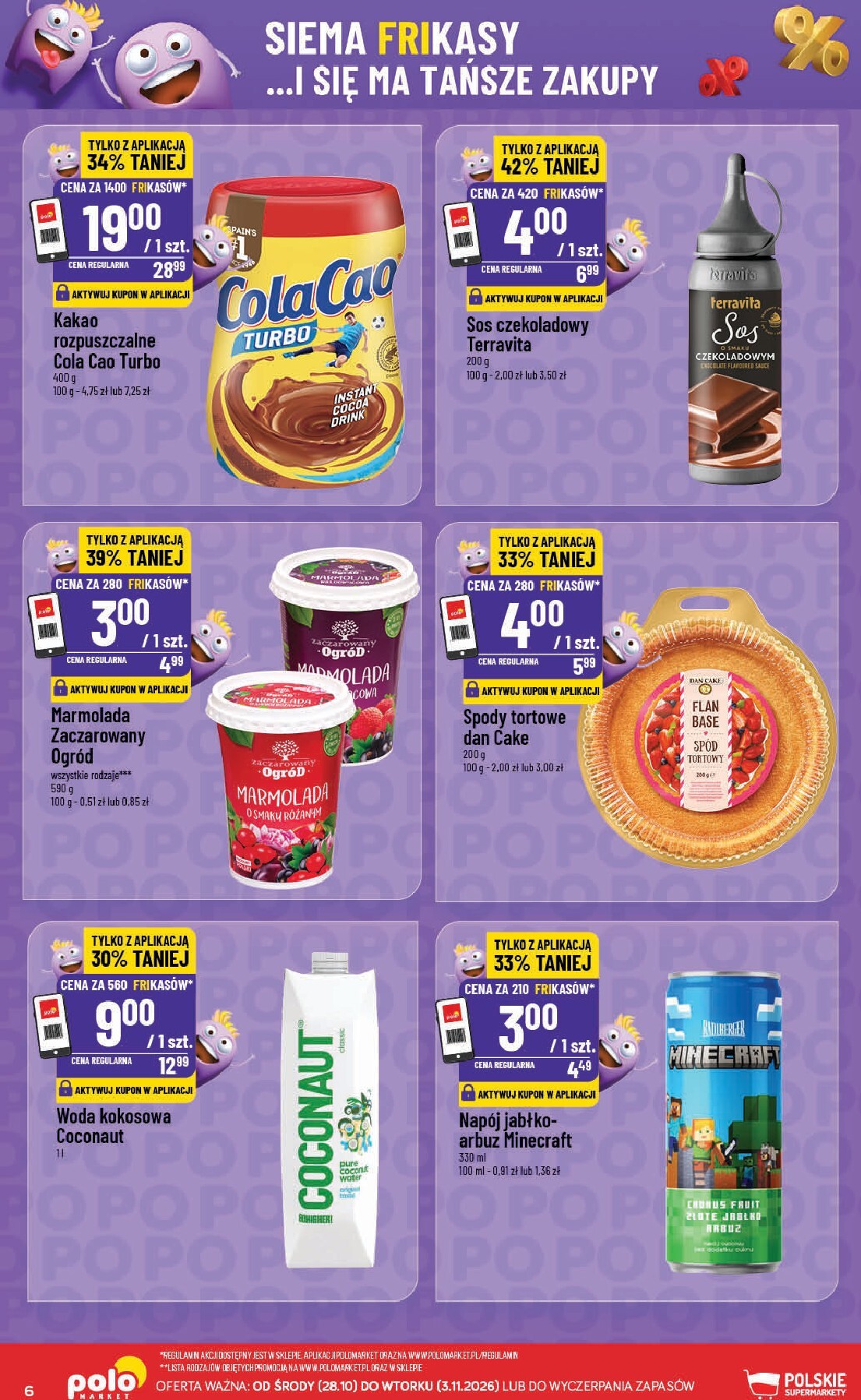 polomarket - Nowa gazetka POLO market - Frikasowe Hity ważna od 28.10.2026 do 03.11.2026 - page: 6