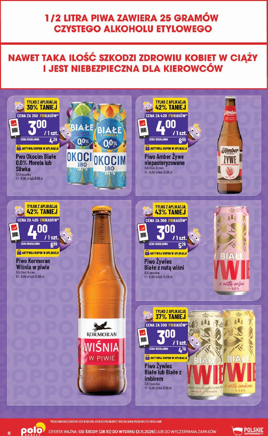 polomarket - Nowa gazetka POLO market - Frikasowe Hity ważna od 28.10.2026 do 03.11.2026 - page: 8