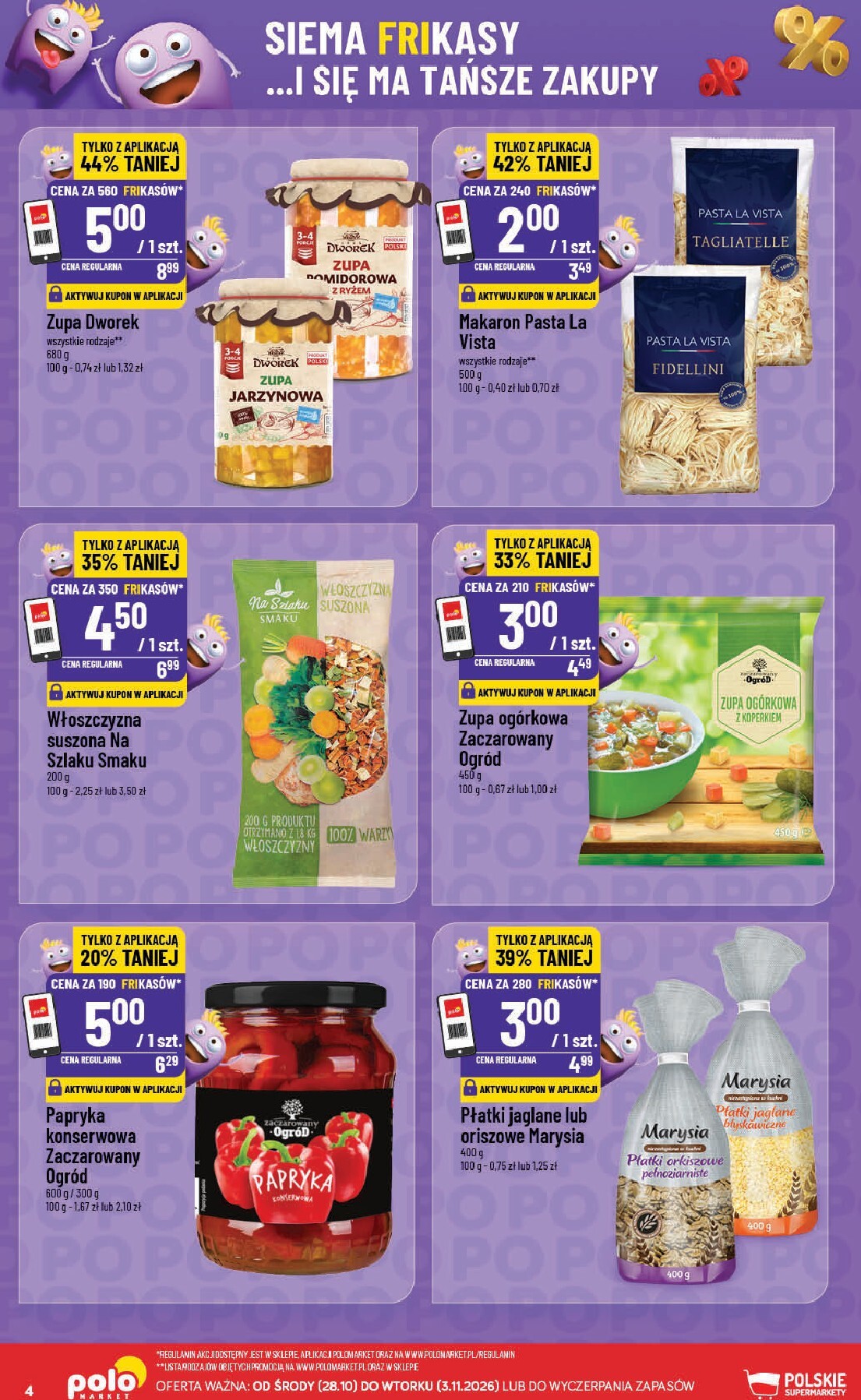 polomarket - Nowa gazetka POLO market - Frikasowe Hity ważna od 28.10.2026 do 03.11.2026 - page: 4
