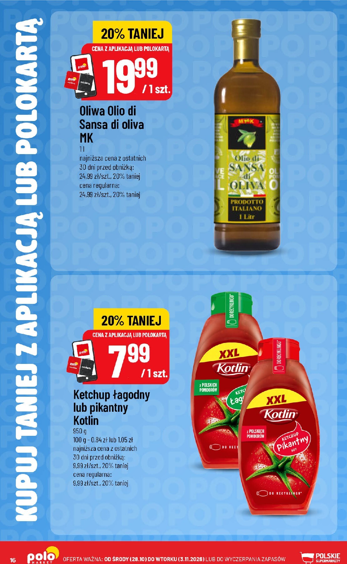 polomarket - Aktualna gazetka POLO market - Kupuj taniej ważna od 28.10.2026 do 03.11.2026 - page: 16