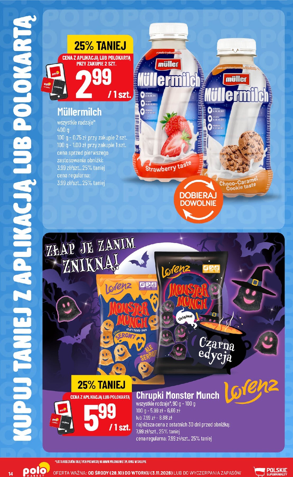 polomarket - Aktualna gazetka POLO market - Kupuj taniej ważna od 28.10.2026 do 03.11.2026 - page: 14
