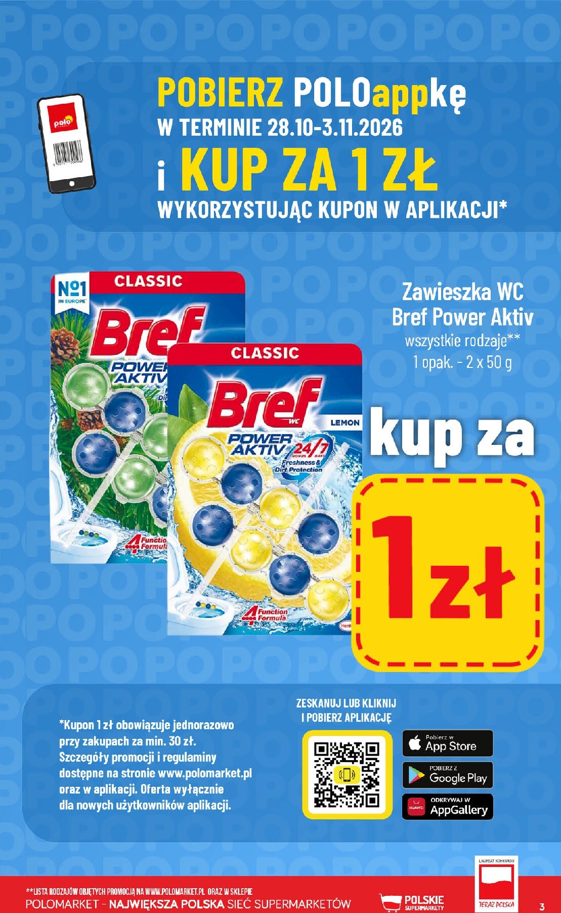polomarket - Aktualna gazetka POLO market - Kupuj taniej ważna od 28.10.2026 do 03.11.2026 - page: 3