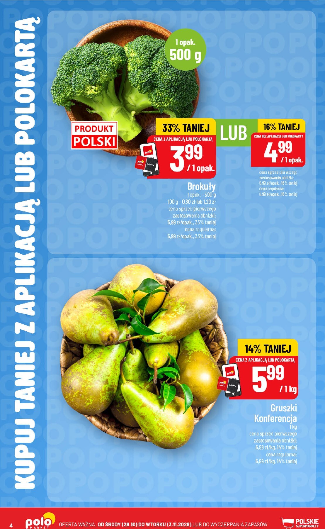polomarket - Aktualna gazetka POLO market - Kupuj taniej ważna od 28.10.2026 do 03.11.2026 - page: 4