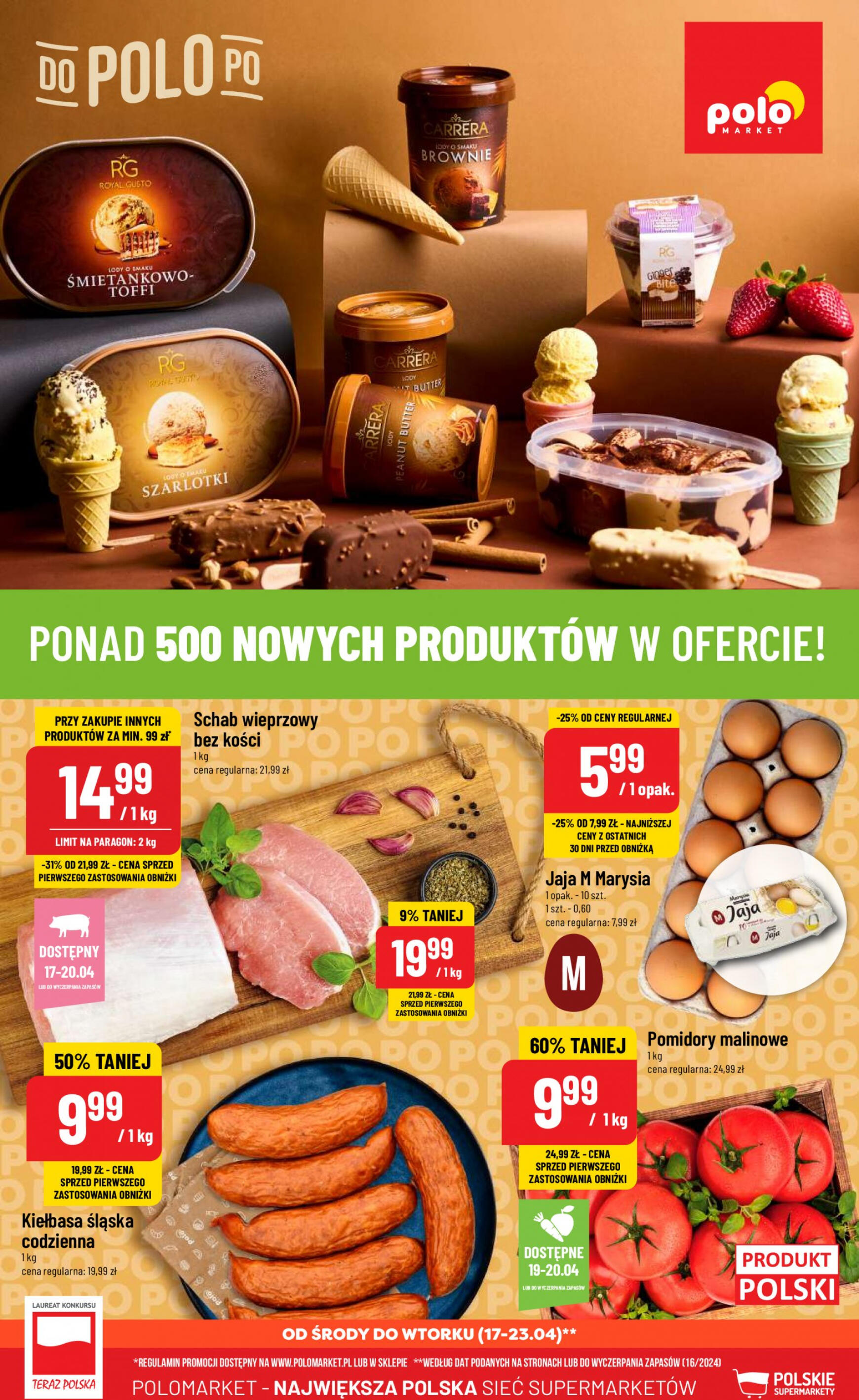 polomarket - POLO market gazetka aktualna ważna od 17.04. - 23.04. - page: 1