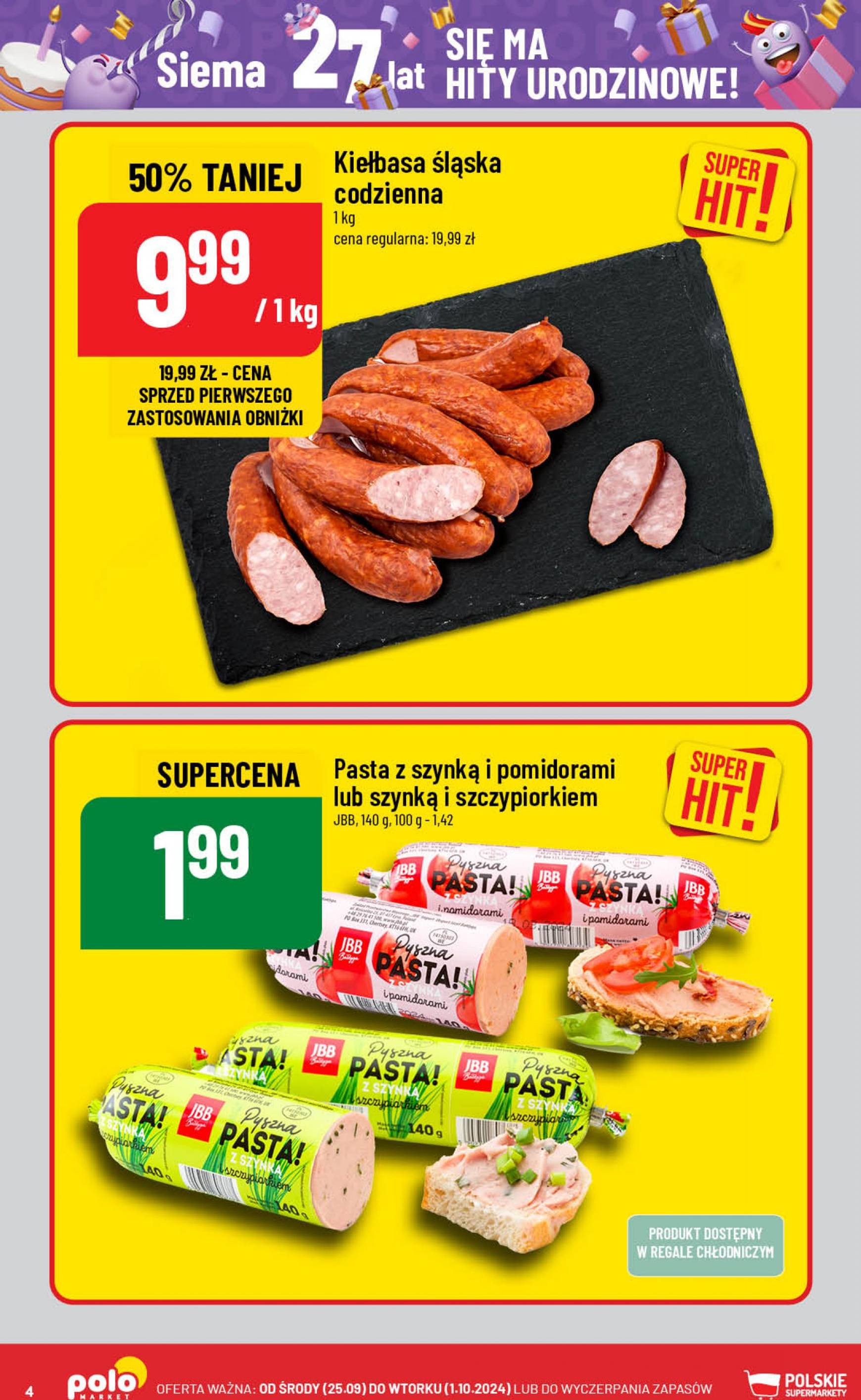 polomarket - Aktualna POLO market gazetka ważna od 25.09. - 01.10. - page: 4