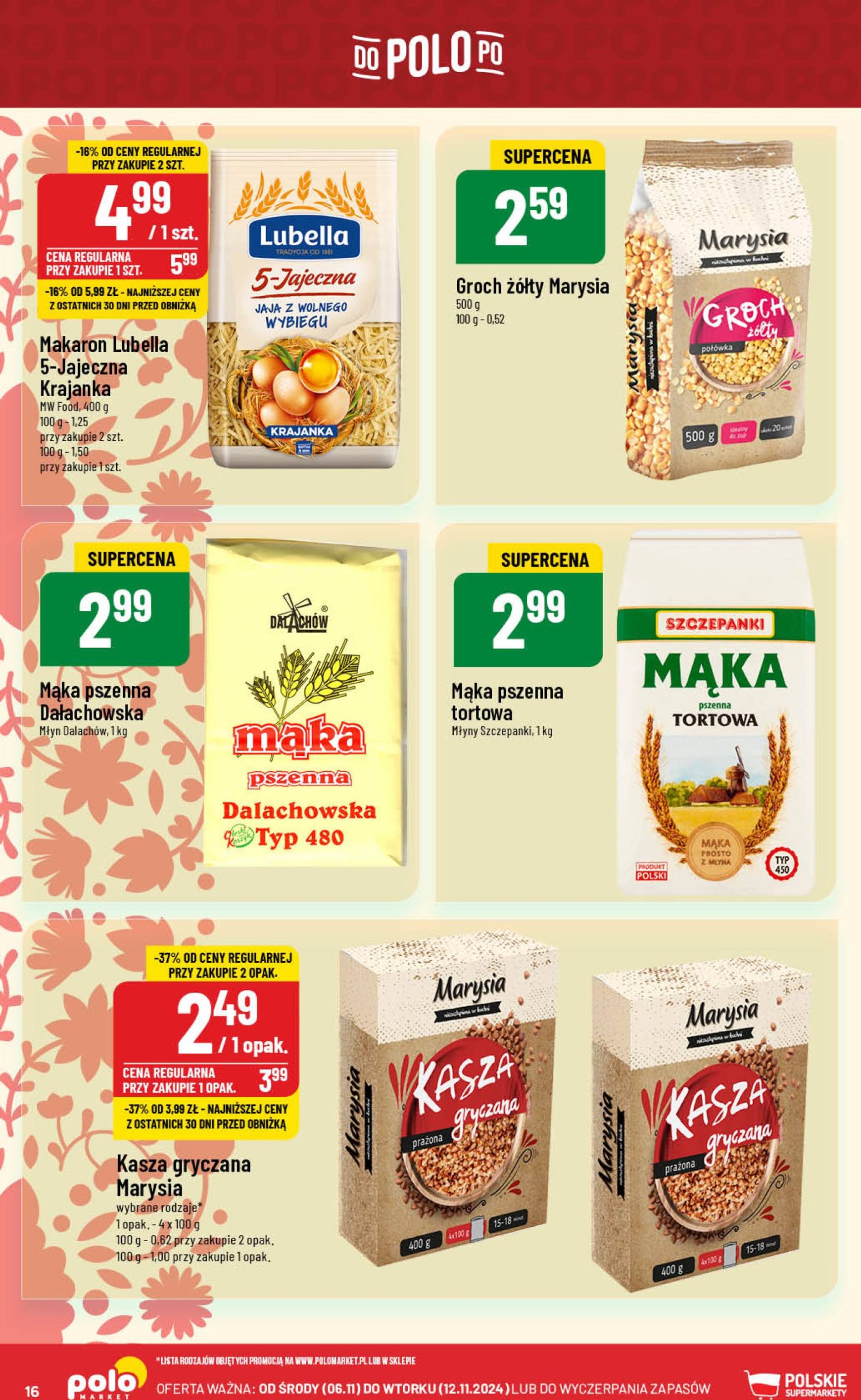 polomarket - POLO market gazetka ważna od 06.11. - 12.11. - page: 16