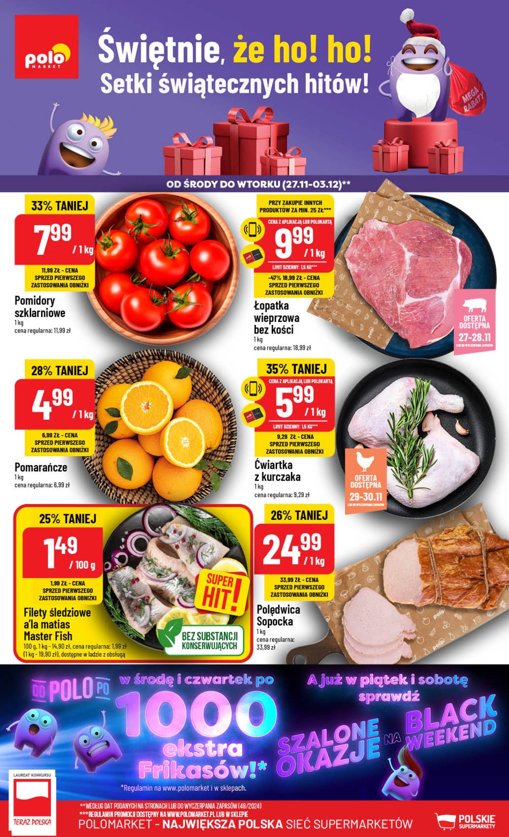 polomarket - POLO market - Black Friday gazetka ważna od 27.11. - 03.12.