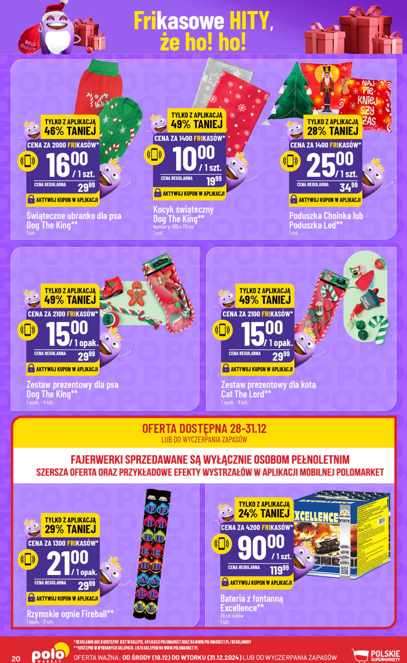 polomarket - POLO market - Frikasowy Katalog gazetka ważna od 18.12. - 31.12. - page: 20