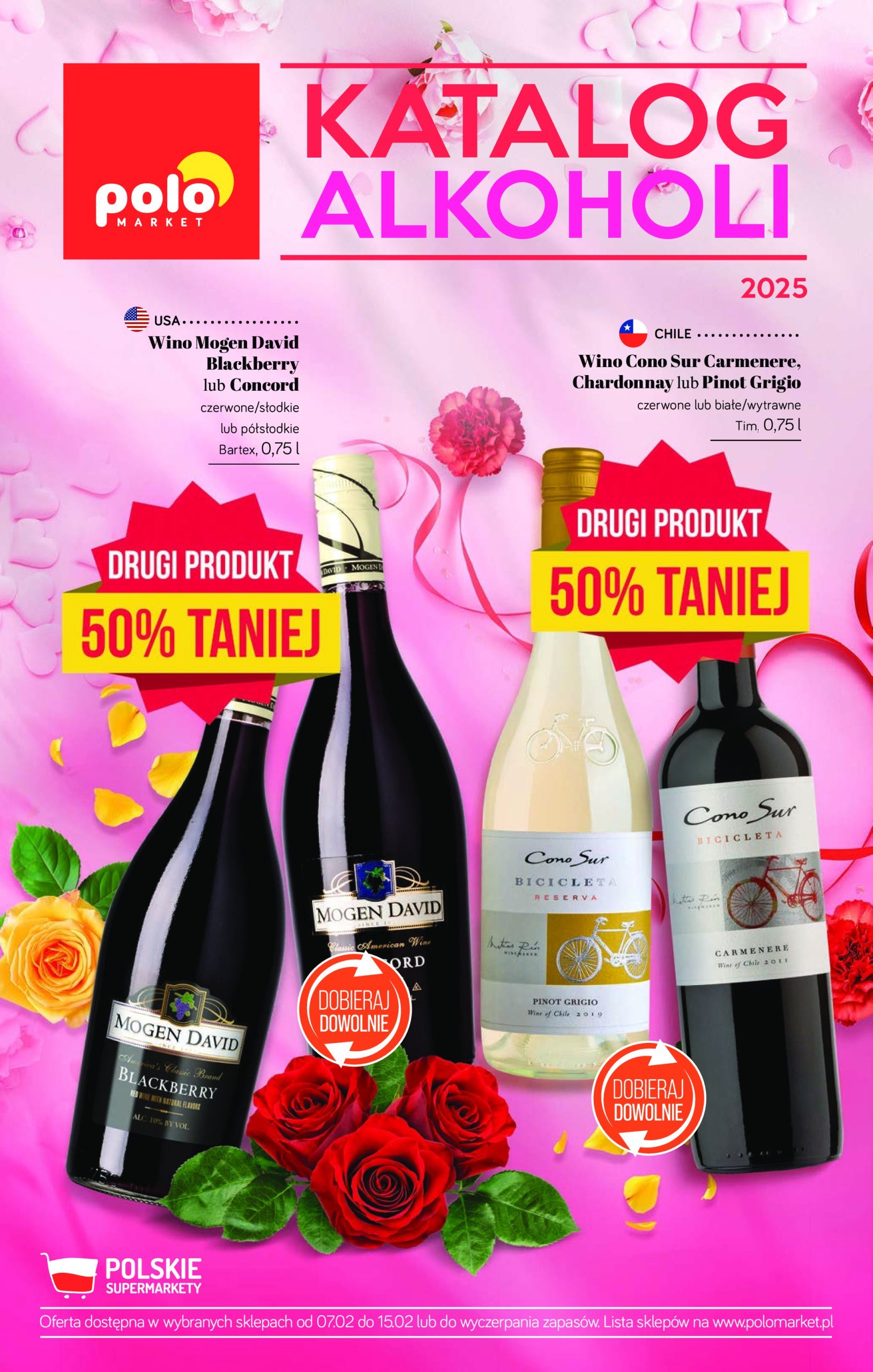 polomarket - POLO market - Katalog alkoholi gazetka ważna od 07.02. - 15.02.