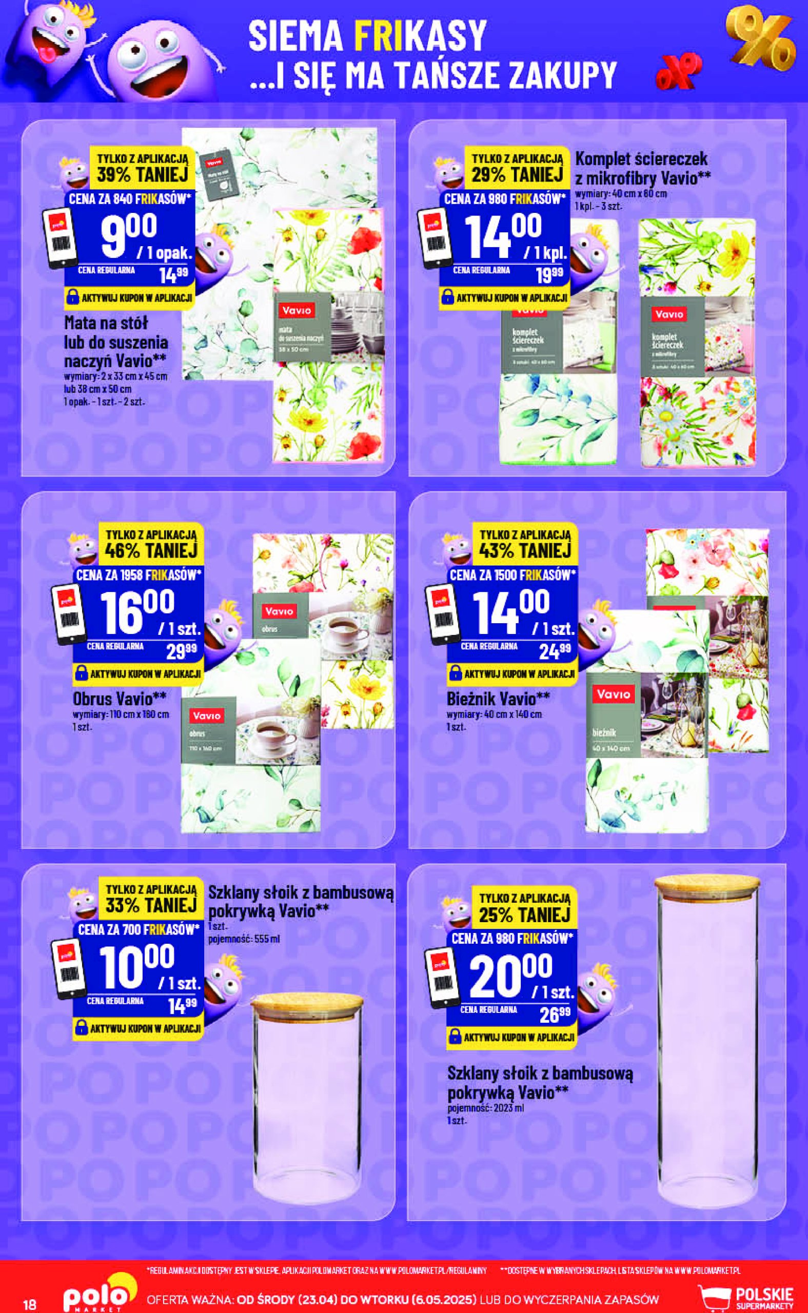 polomarket - POLO market - Frikasowy Katalog gazetka ważna od 23.04. - 06.05. - page: 18