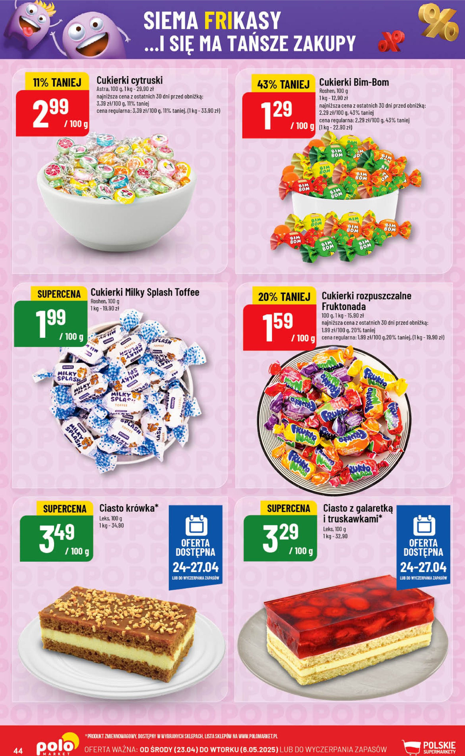 polomarket - POLO market gazetka ważna od 23.04. - 06.05. - page: 44 polomarket - POLO market gazetka ważna od 23.04. - 06.05. - page: 44