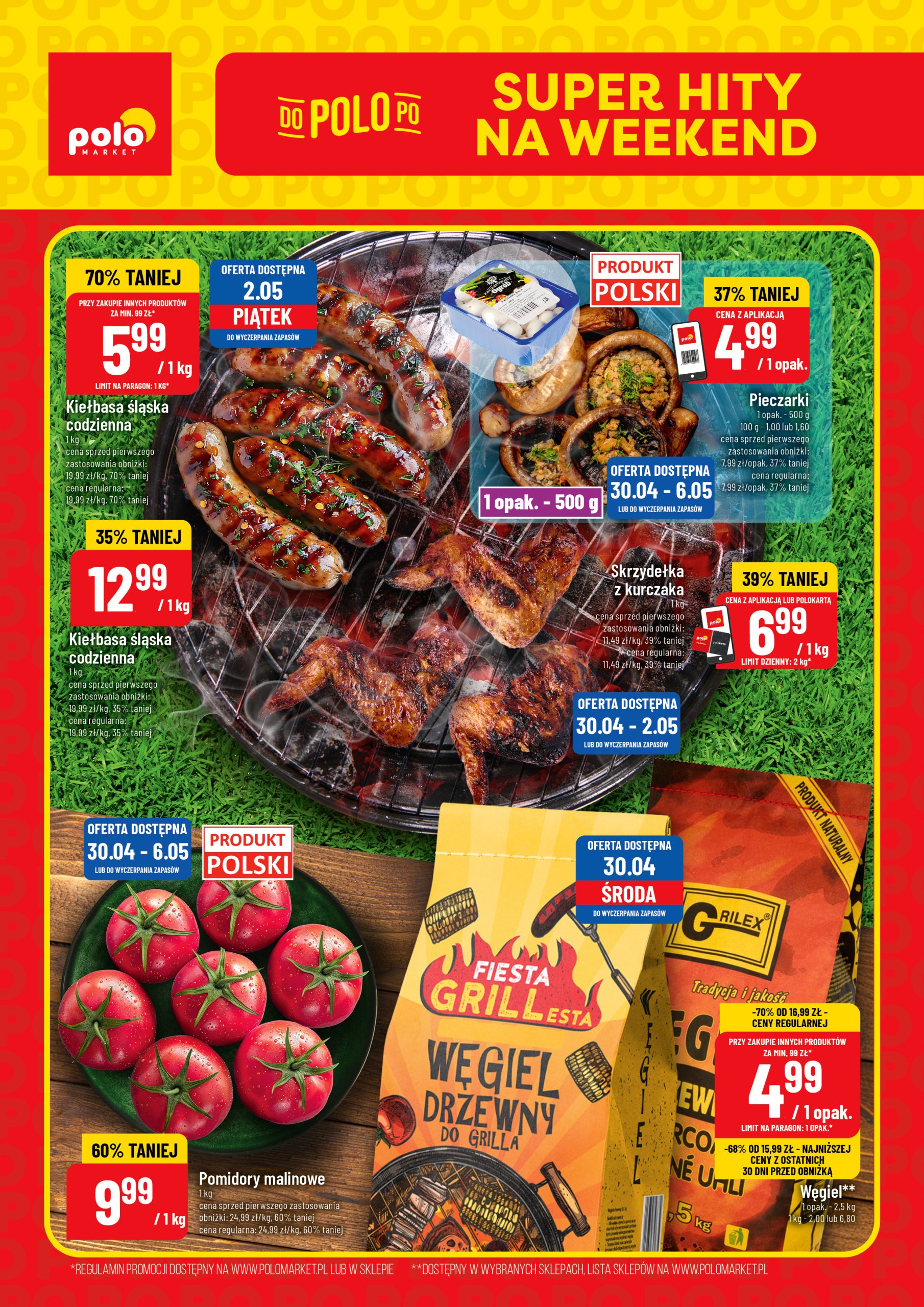 polomarket - POLO market - Super Hity na Weekend gazetka ważna od 30.04. - 02.05.