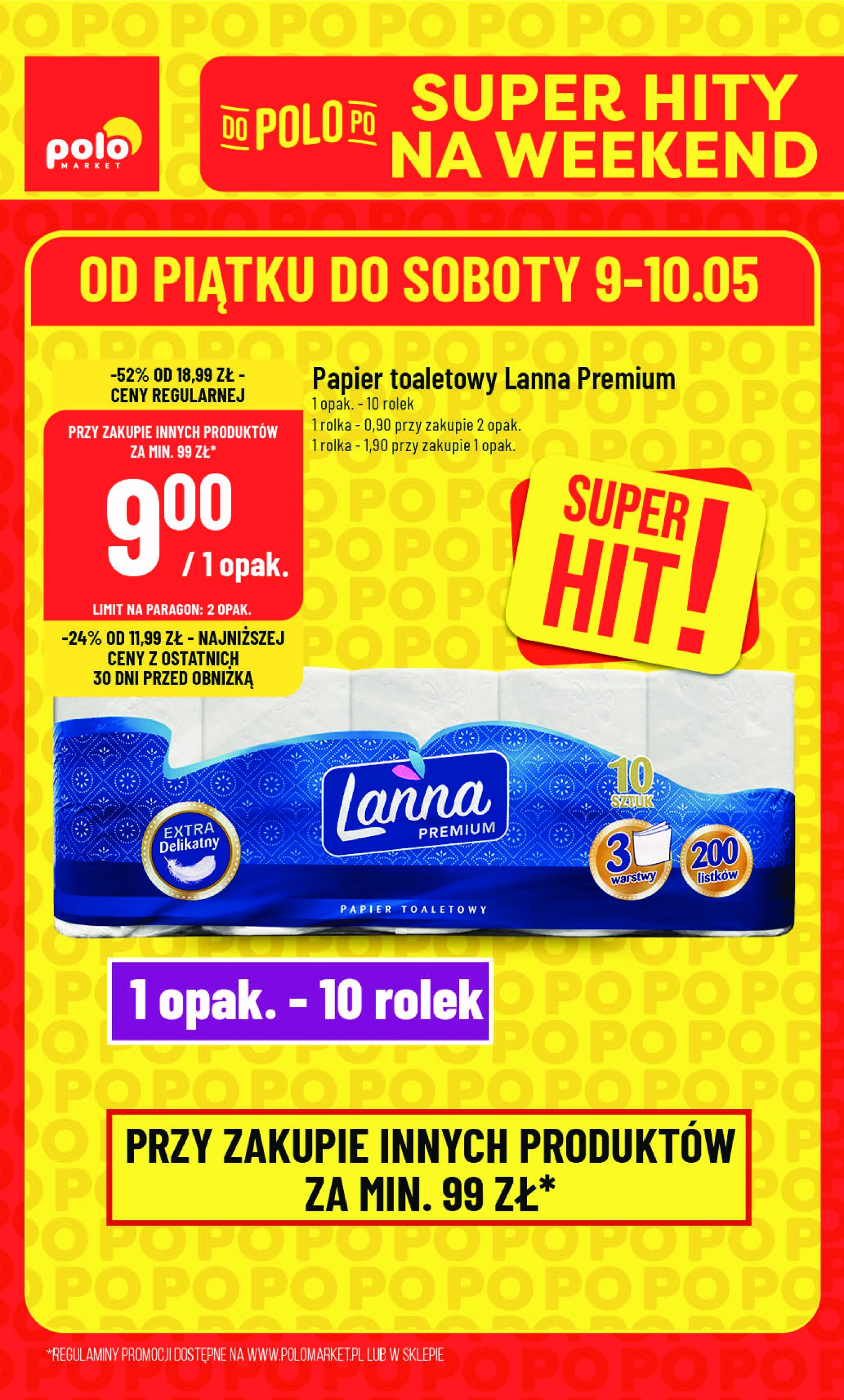 polomarket - POLO market - Super Hity na Weekend gazetka ważna od 08.05. - 10.05.