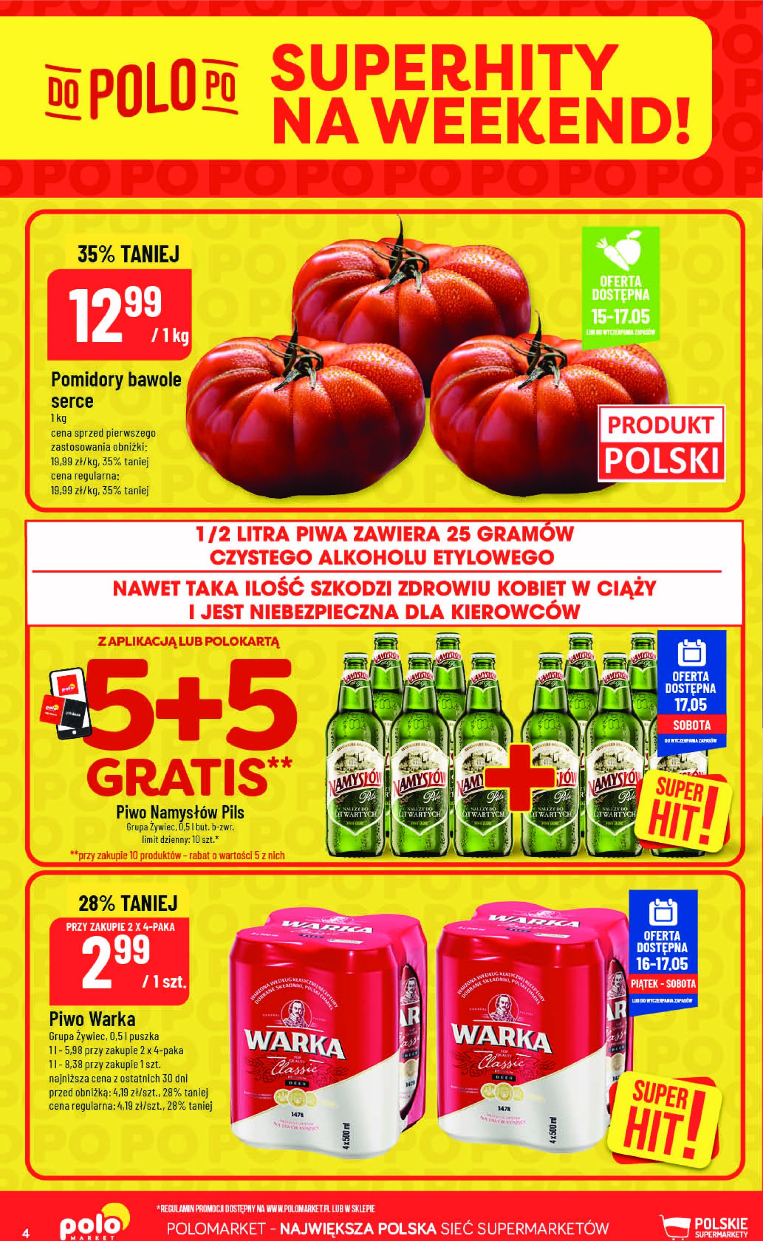 polomarket - POLO market gazetka ważna od 14.05. - 20.05. - page: 4 polomarket - POLO market gazetka ważna od 14.05. - 20.05. - page: 4
