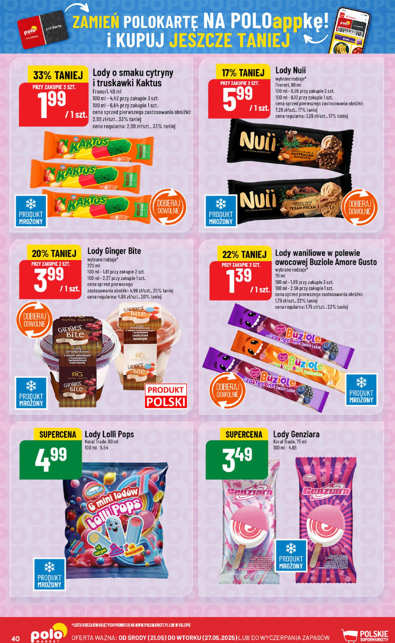 polomarket - POLO market gazetka ważna od 21.05. - 27.05. - page: 40 polomarket - POLO market gazetka ważna od 21.05. - 27.05. - page: 40