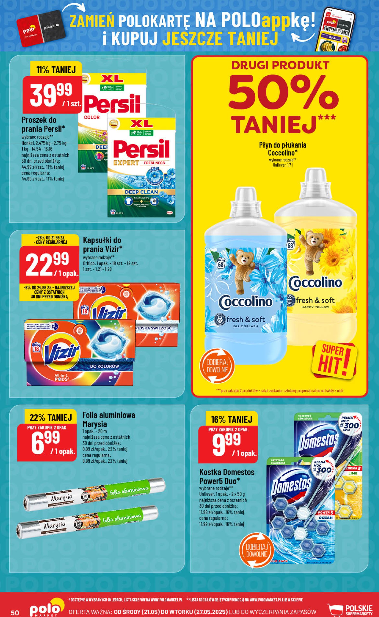 polomarket - POLO market gazetka ważna od 21.05. - 27.05. - page: 50 polomarket - POLO market gazetka ważna od 21.05. - 27.05. - page: 50