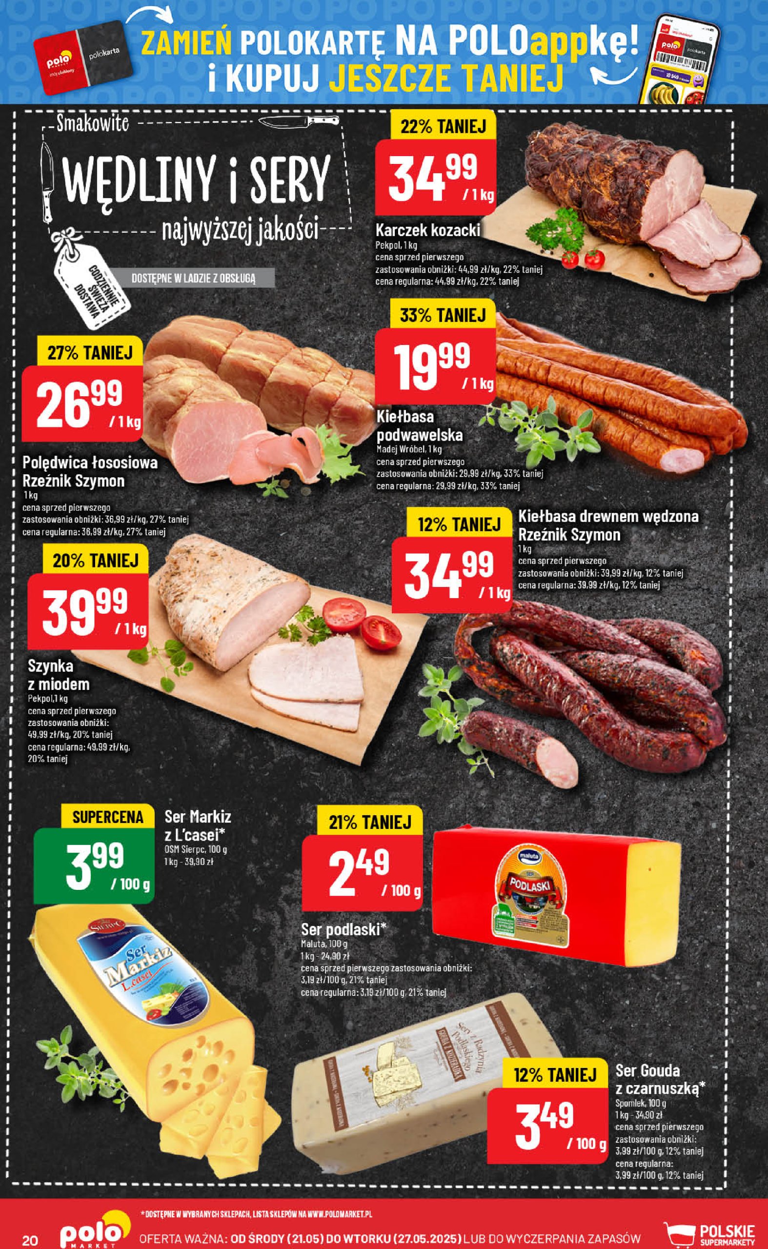 polomarket - POLO market gazetka ważna od 21.05. - 27.05. - page: 20 polomarket - POLO market gazetka ważna od 21.05. - 27.05. - page: 20