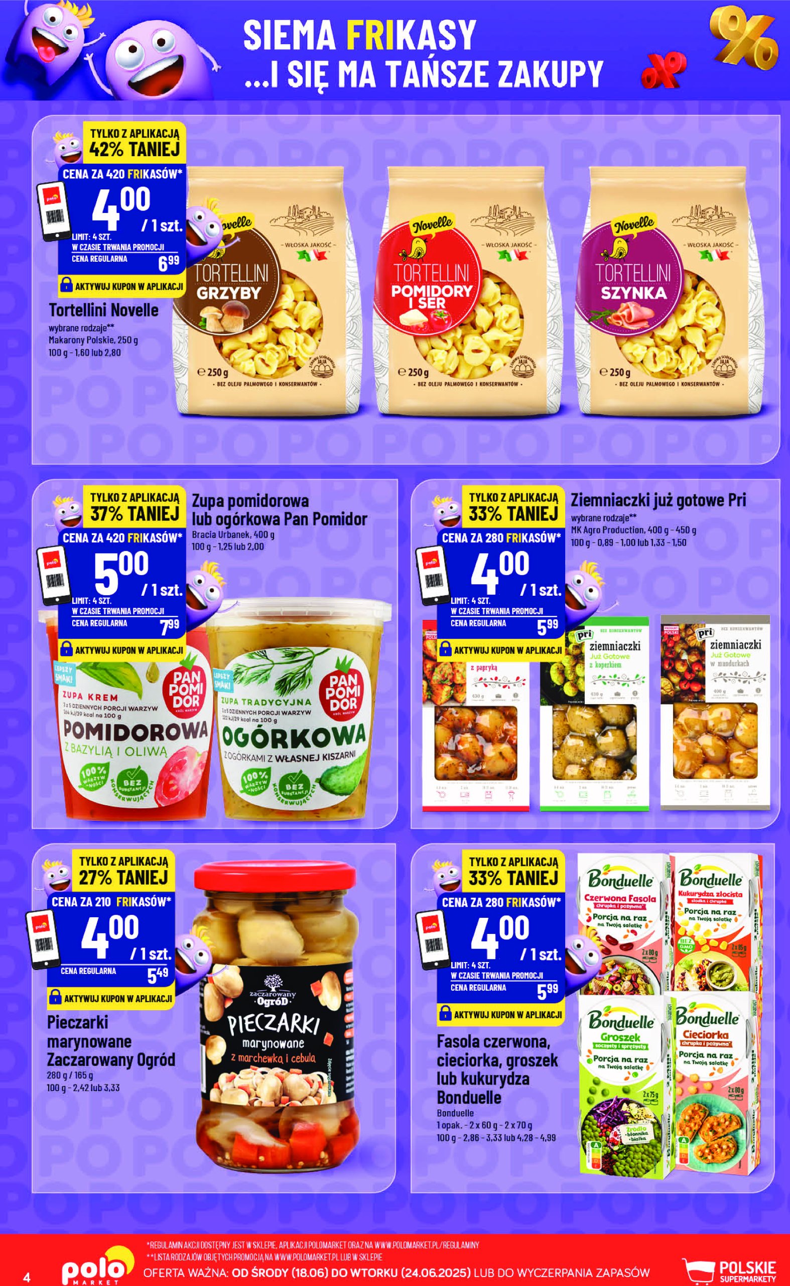 polomarket - Gazetka POLO market - Frikasowe Hity ważna od 18.06. - 24.06. - page: 4