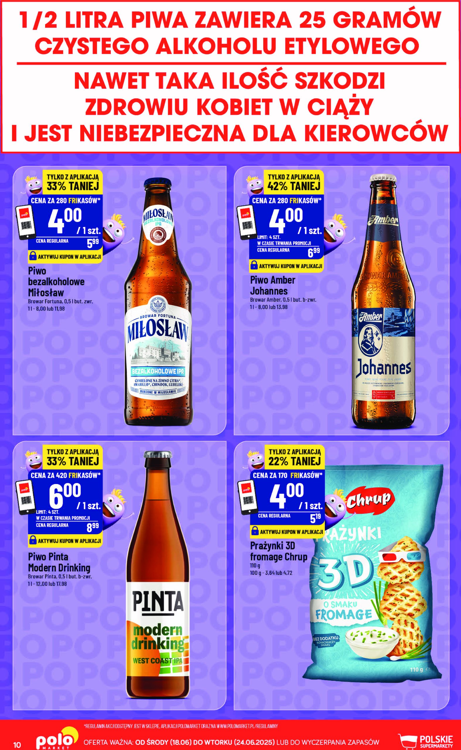 polomarket - Gazetka POLO market - Frikasowe Hity ważna od 18.06. - 24.06. - page: 10