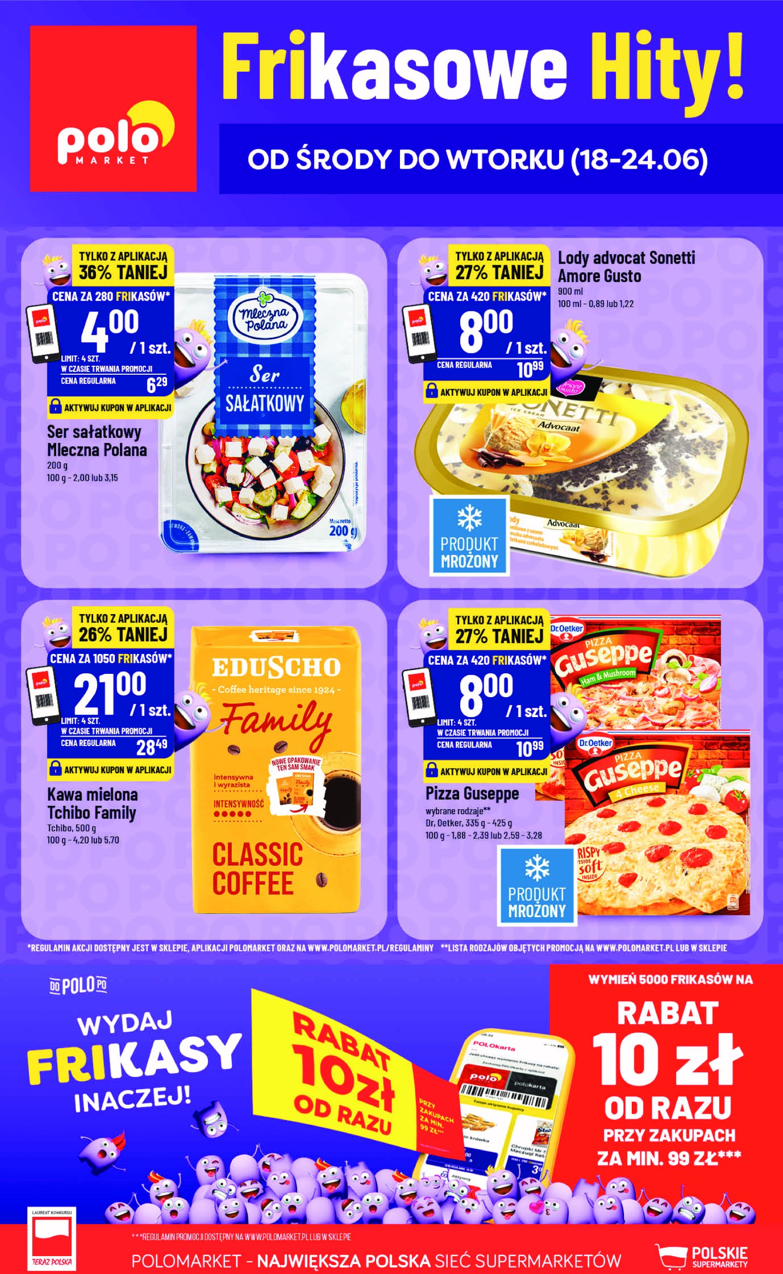 polomarket - Gazetka POLO market - Frikasowe Hity ważna od 18.06. - 24.06. - page: 1