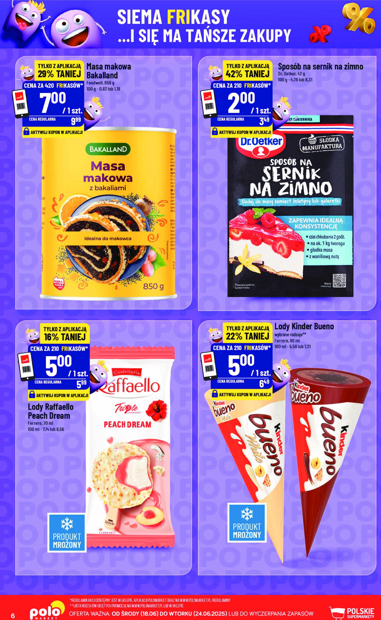 polomarket - Gazetka POLO market - Frikasowe Hity ważna od 18.06. - 24.06. - page: 6