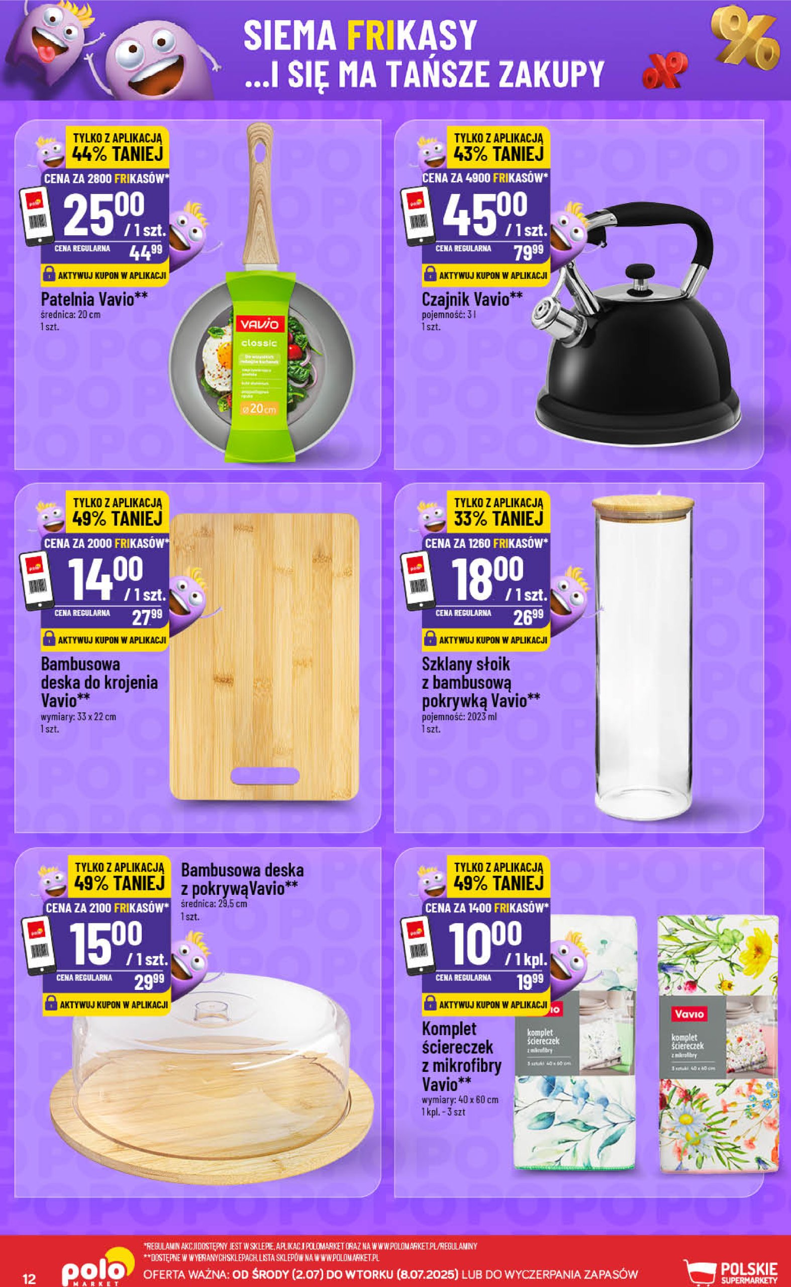 polomarket - Gazetka POLO market - Frikasowy Katalog ważna od 02.07. - 08.07. - page: 12