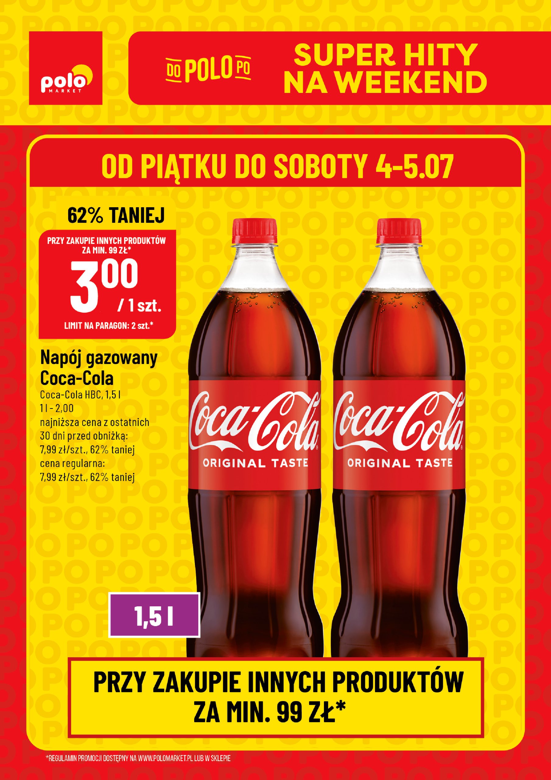 polomarket - Gazetka POLO market - Super Hity na Weekend ważna od 03.07. - 05.07.