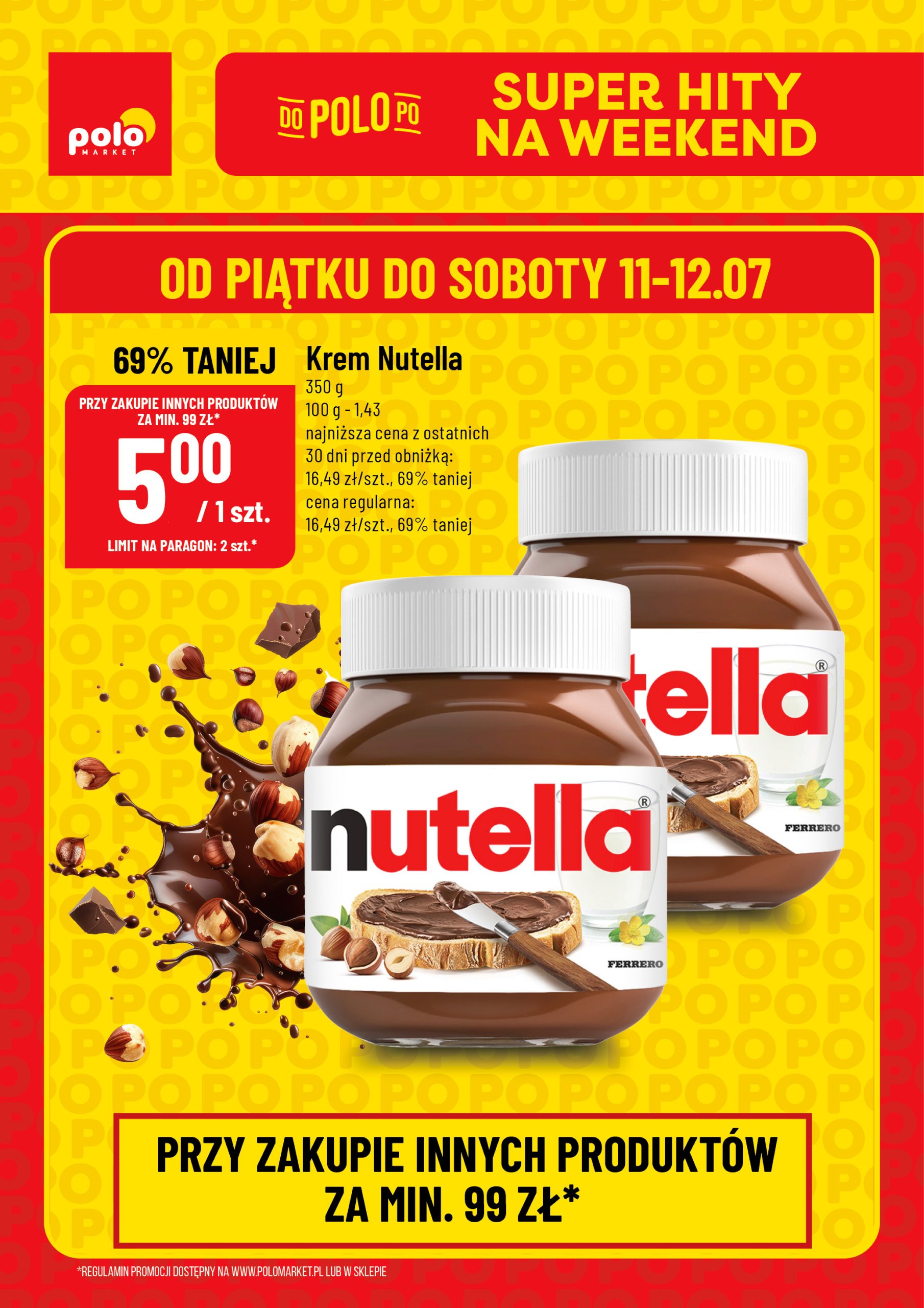 polomarket - Gazetka POLO market - Super Hity na Weekend ważna od 11.07. - 12.07.