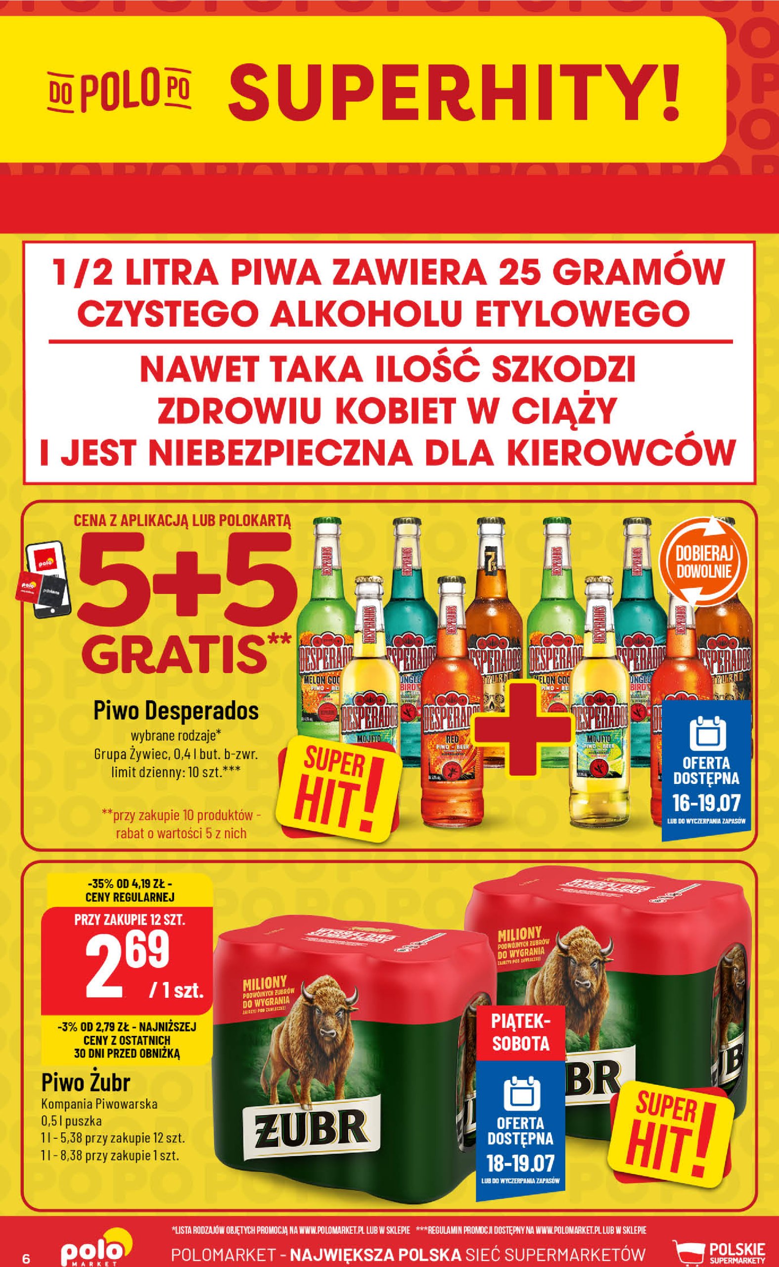 polomarket - Gazetka POLO market ważna od 16.07. - 22.07. - page: 6 polomarket - Gazetka POLO market ważna od 16.07. - 22.07. - page: 6